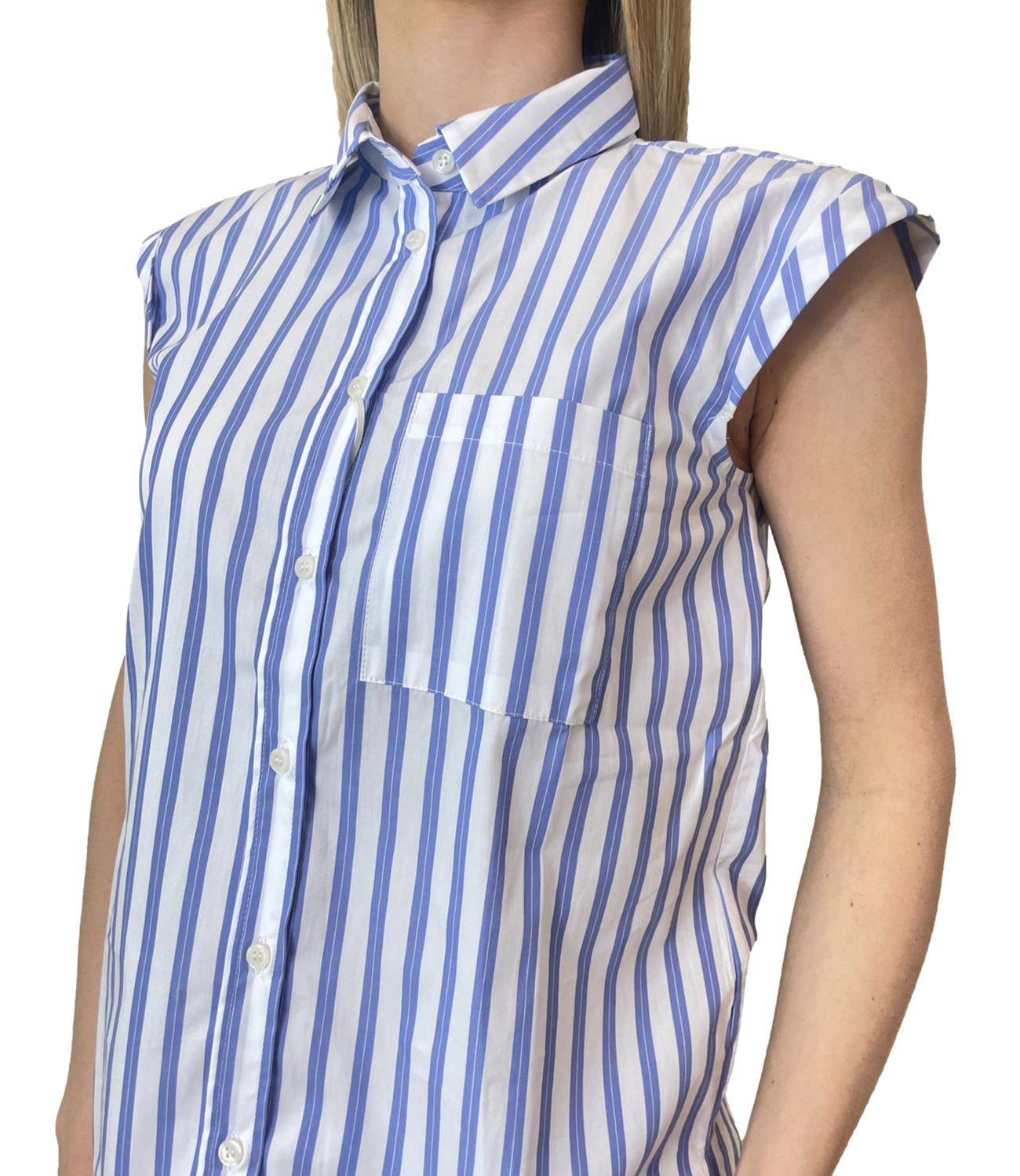 Emme Marella camicia Emmpantone pervinca donna