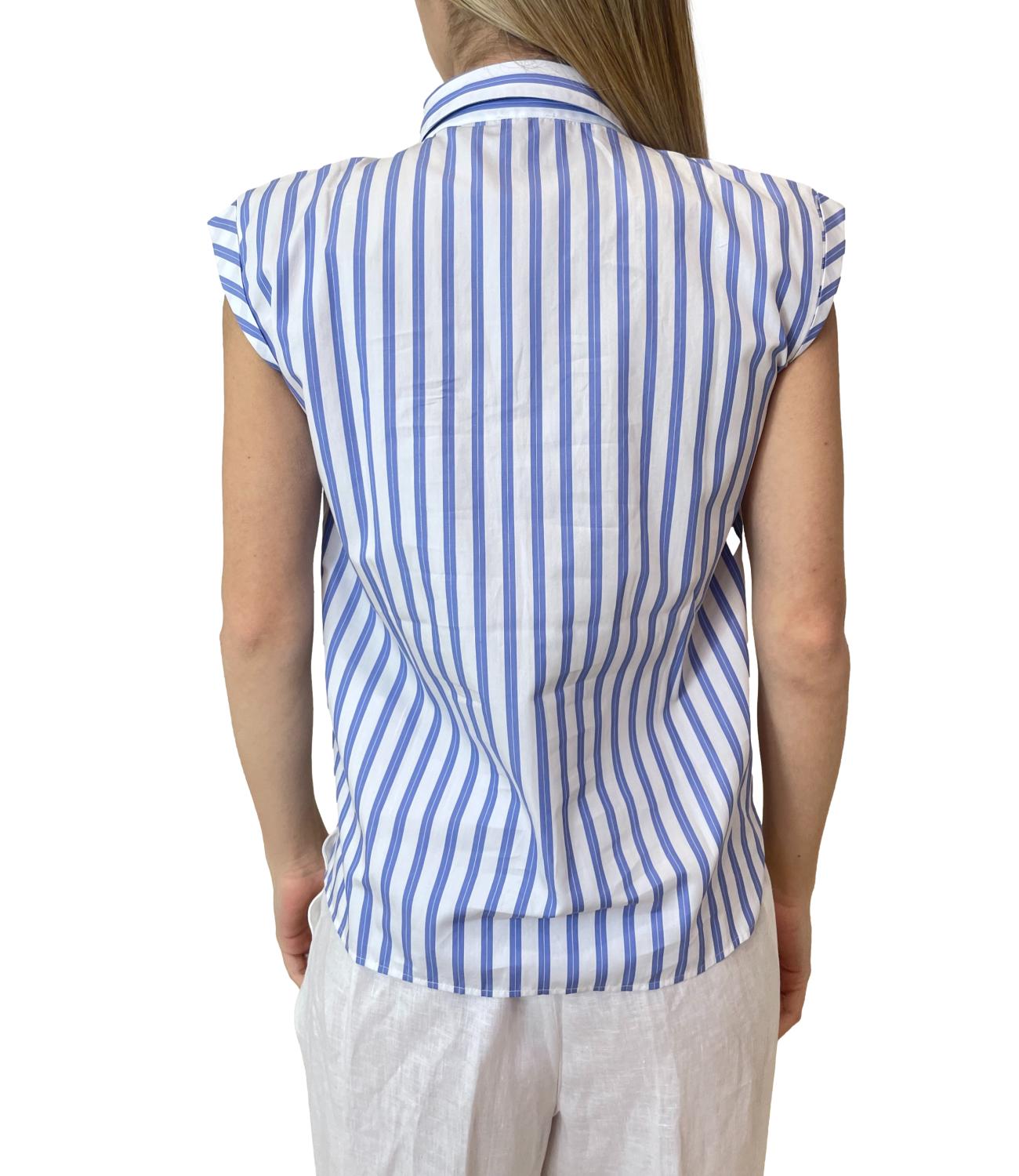 Emme Marella camicia Emmpantone pervinca donna