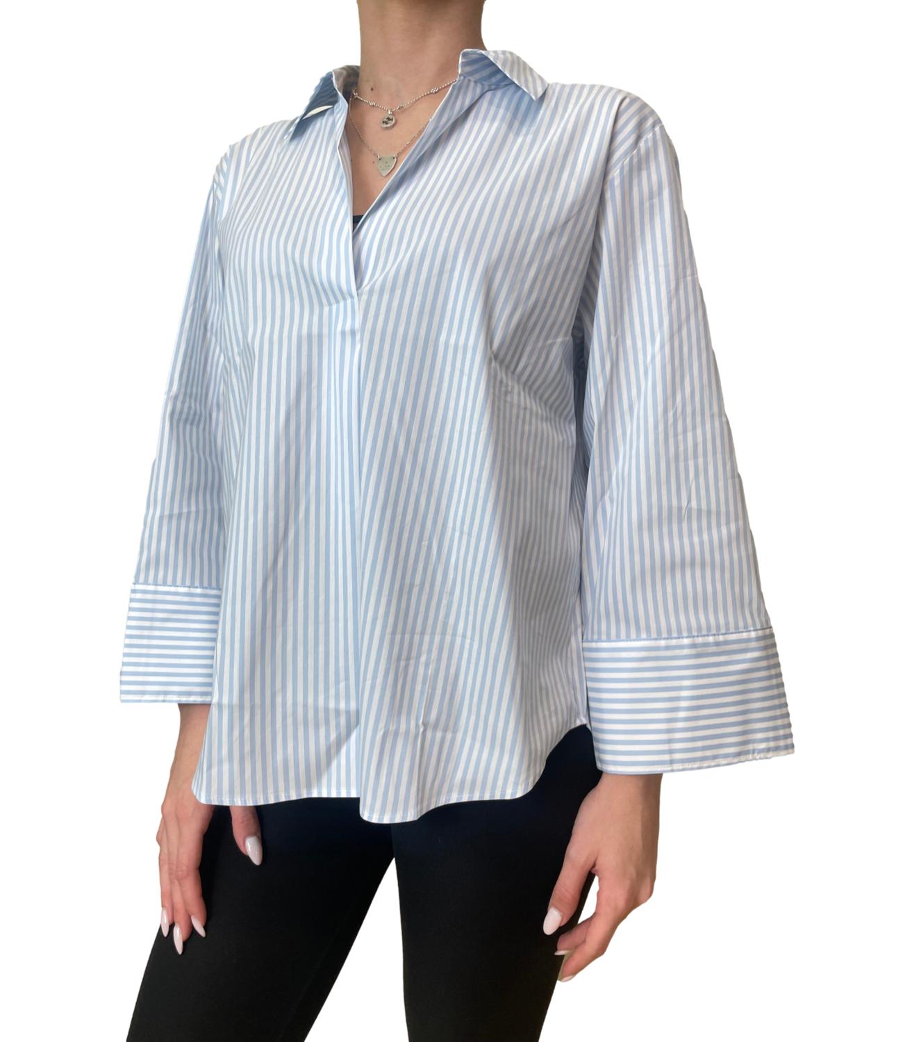 Emme Marella Blusa Emmadorno Azzurro Donna