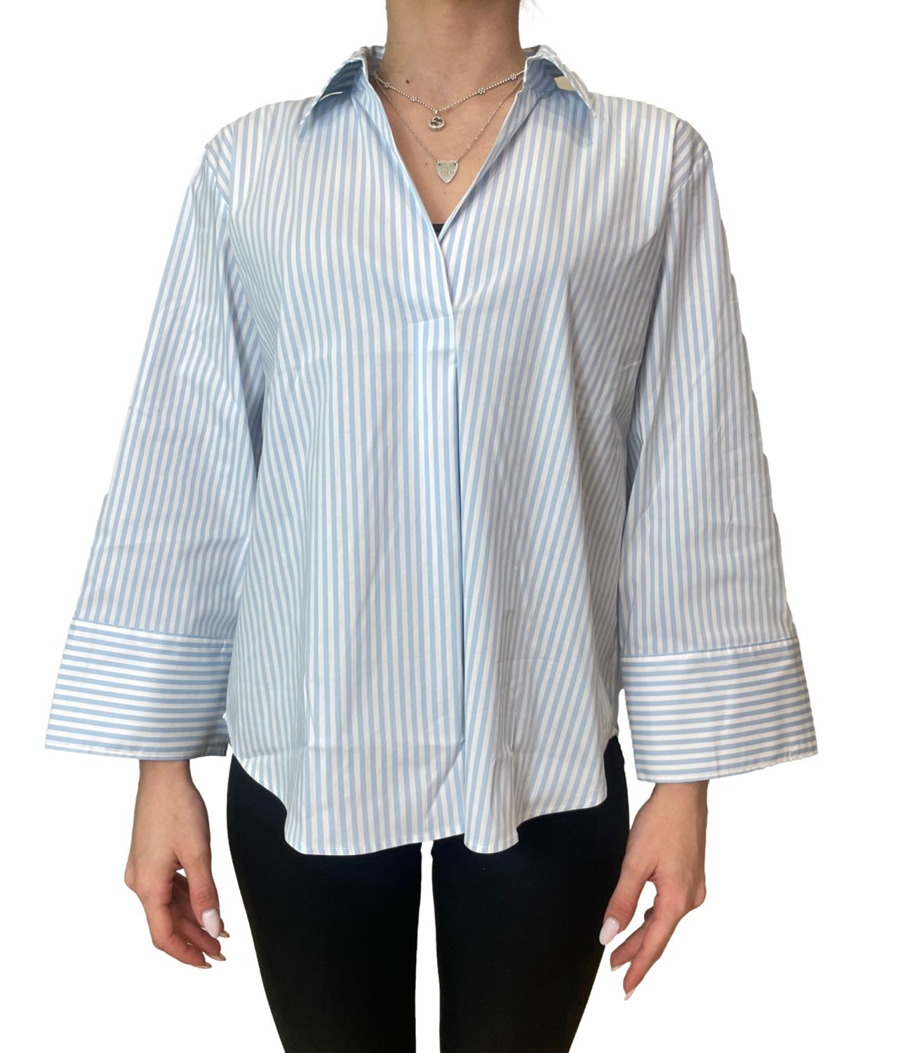 Emme Marella Blusa Emmadorno Azzurro Donna