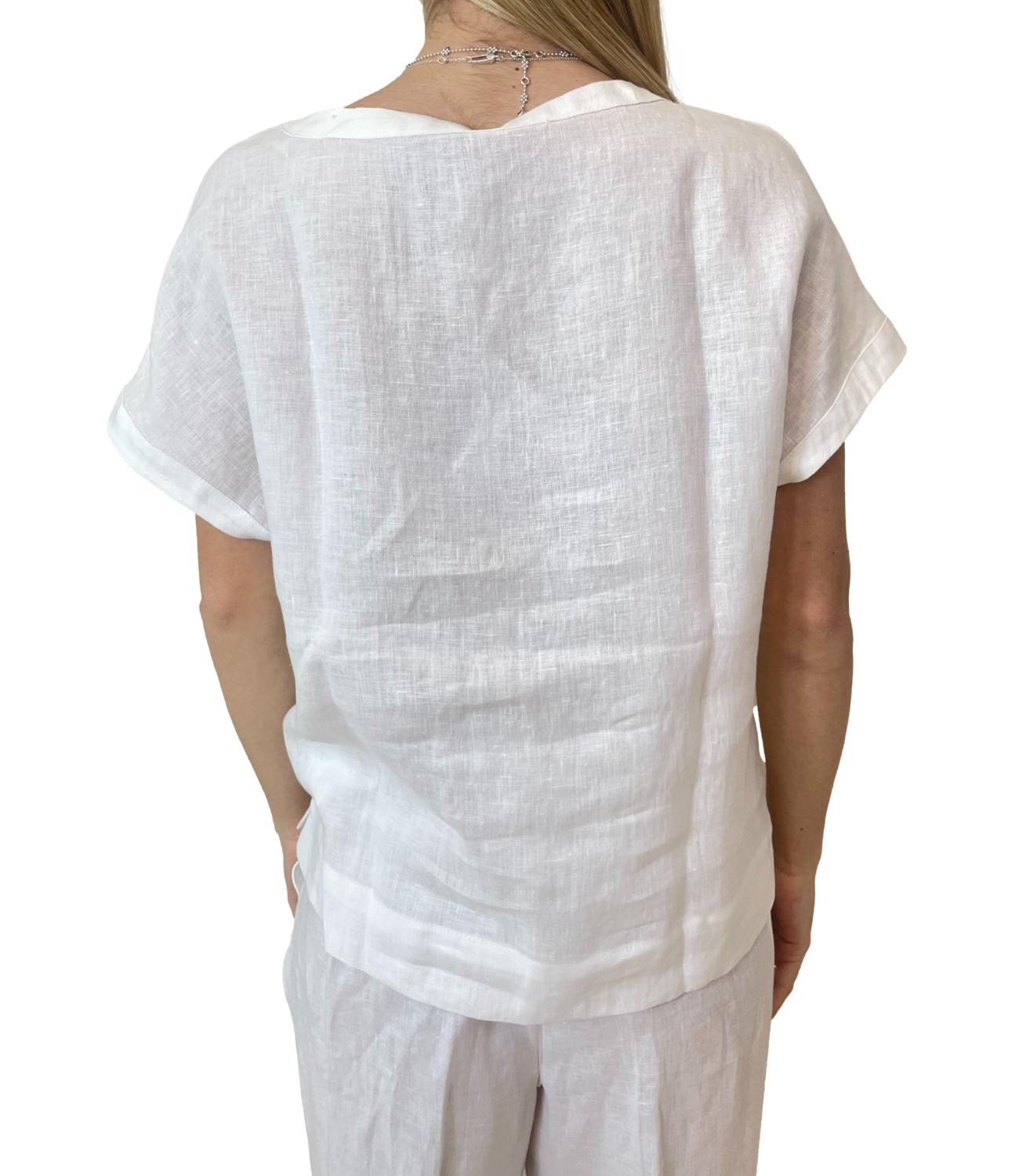 Emme Marella camicia Emmgeyser bianco donna