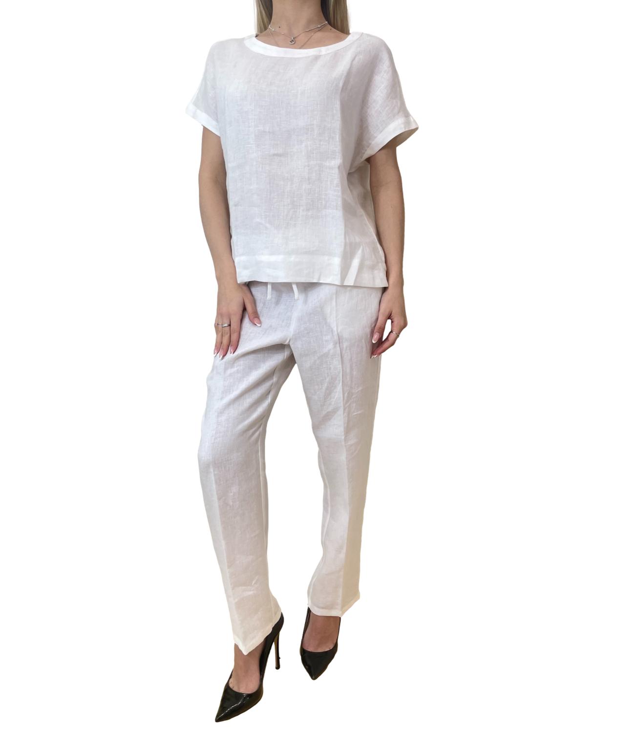 Emme Marella camicia Emmgeyser bianco donna