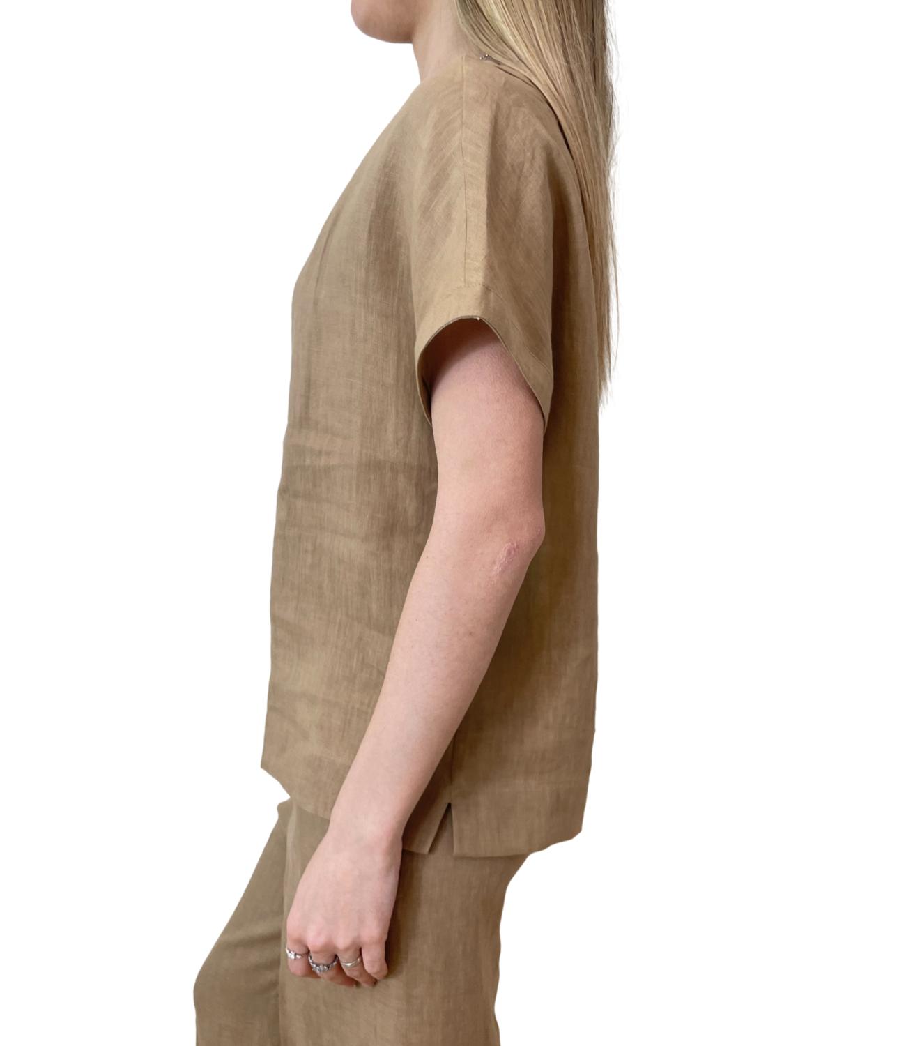 Emme Marella camicia Emmgeyser ecru donna
