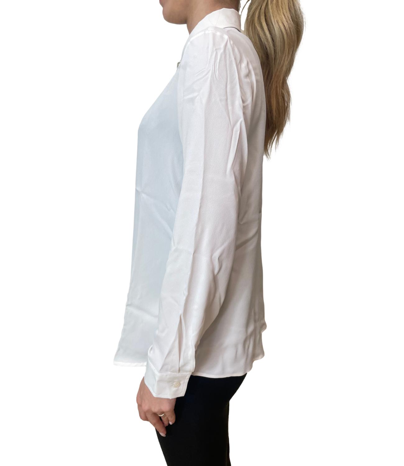 Emme Marella Camicia Emmfaro Bianco Lana Donna
