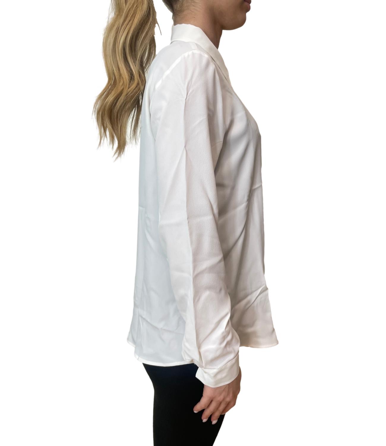 Emme Marella Camicia Emmfaro Bianco Lana Donna