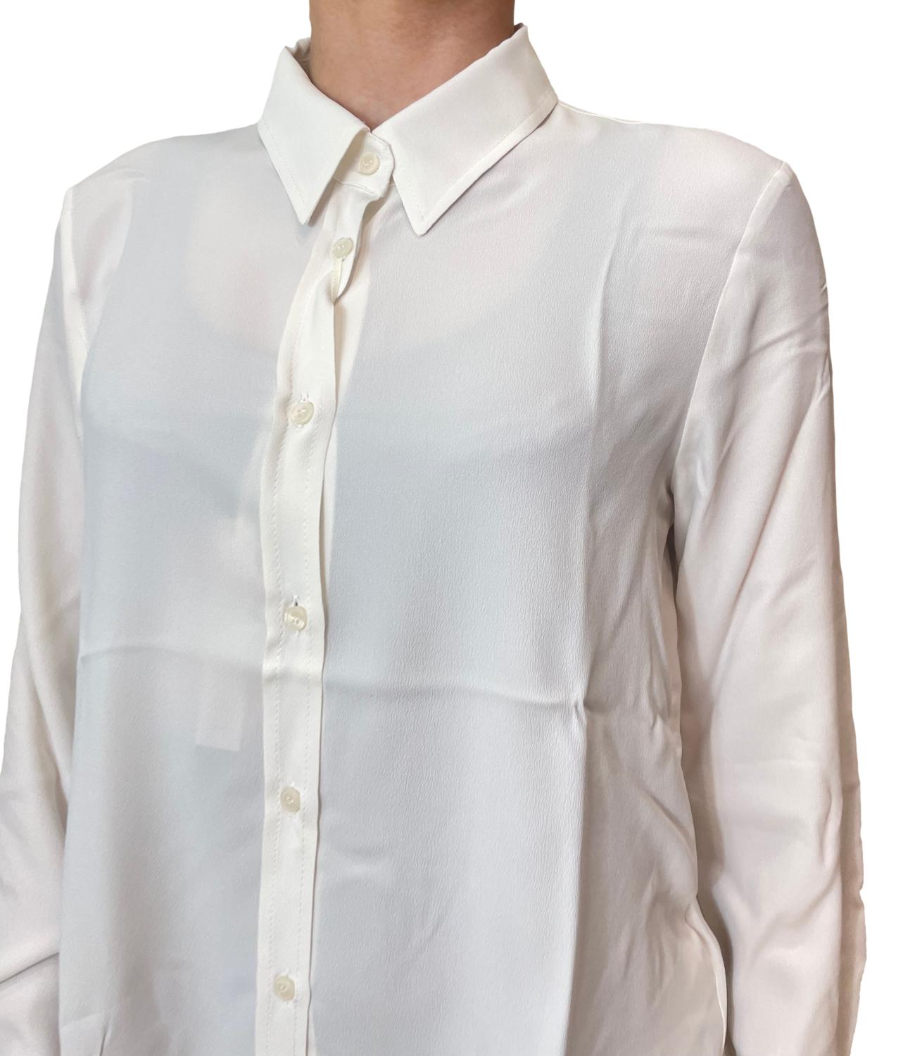 Emme Marella Camicia Emmfaro Bianco Lana Donna