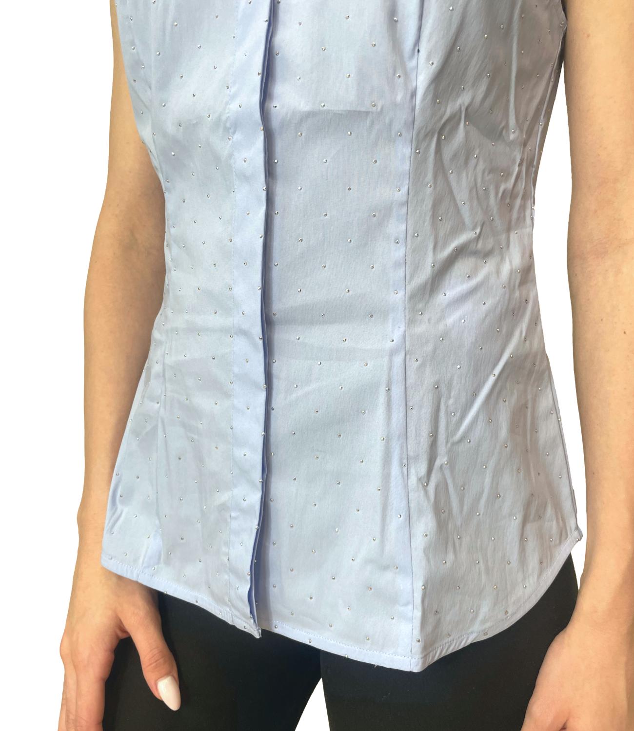 Emme Marella Camicia Emmgiuliva1 Azzurro Intenso Donna