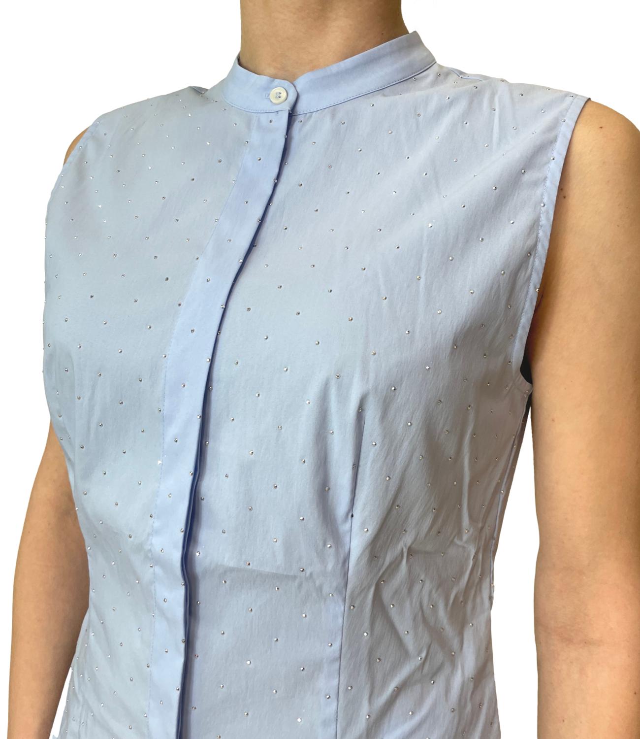 Emme Marella Camicia Emmgiuliva1 Azzurro Intenso Donna