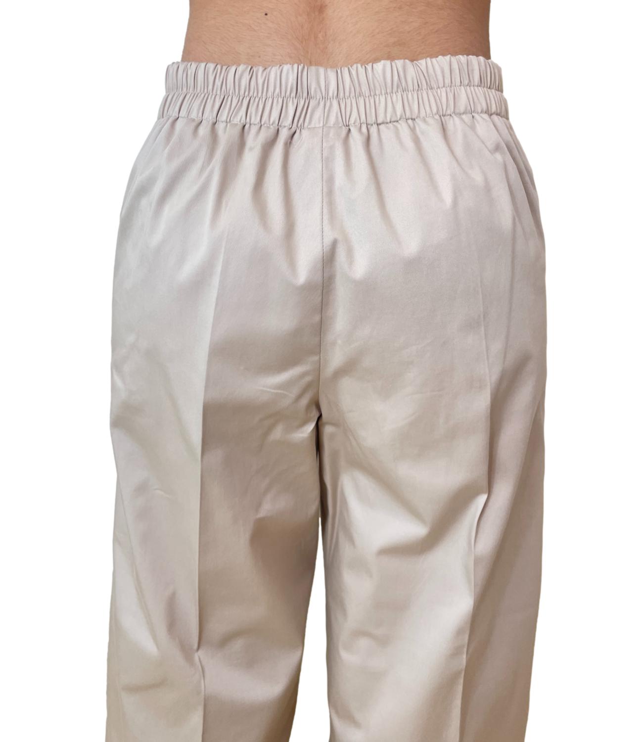 Emme Marella pantalone Emmdischi beige donna