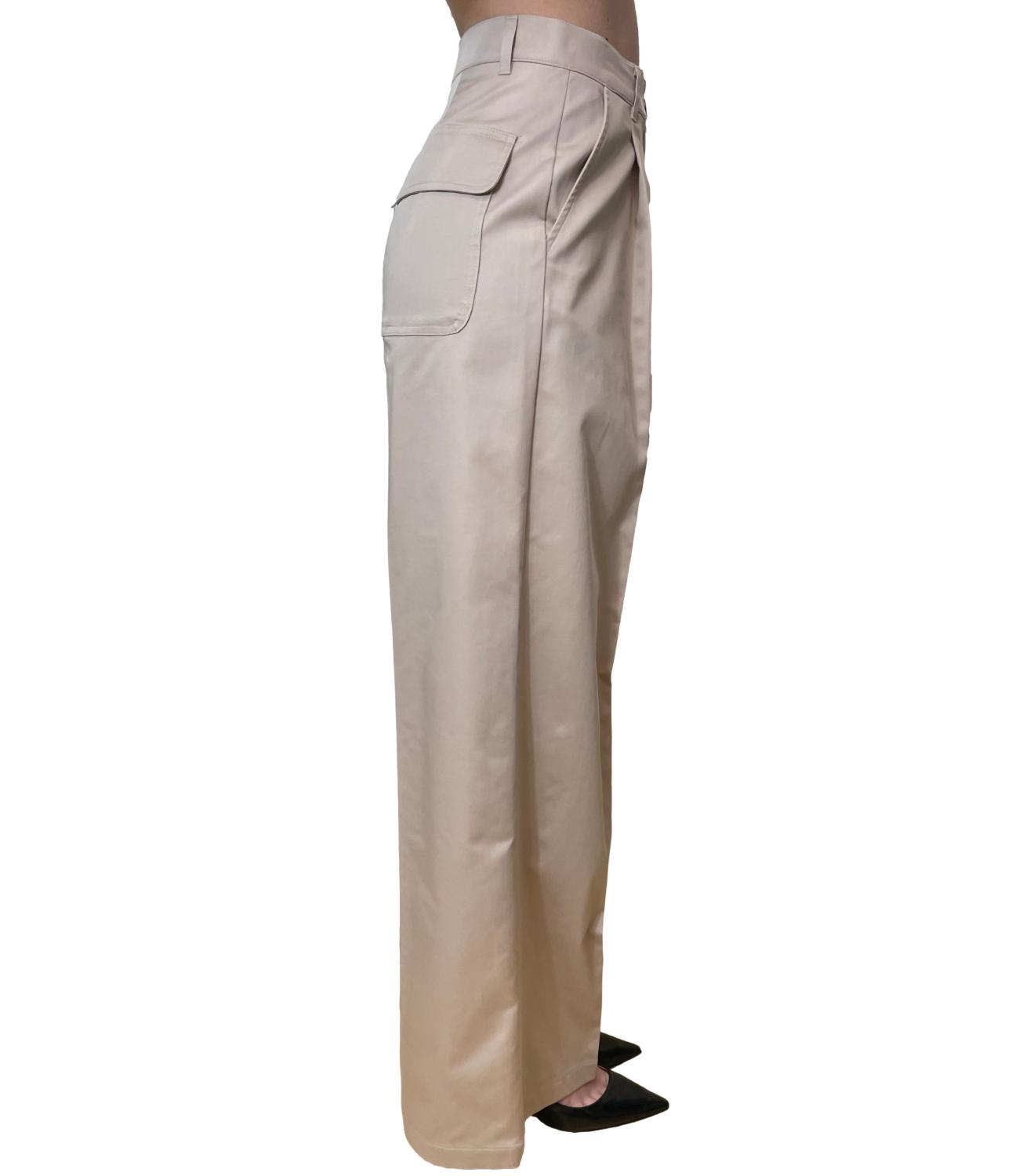 Emme Marella Pantaloni Emmaceri Beige Donna