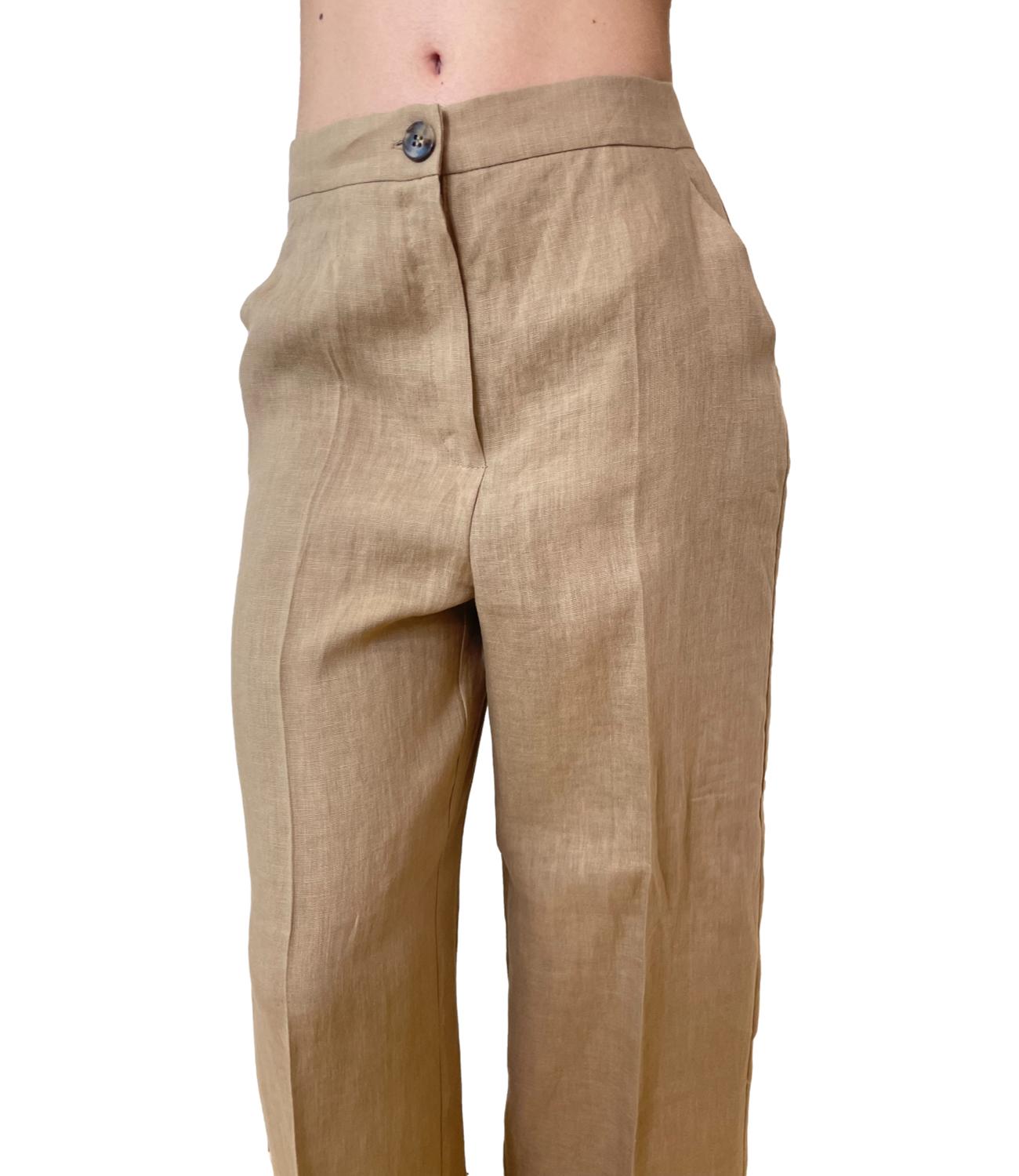 Emme Marella pantalone Emmclava ecru donna