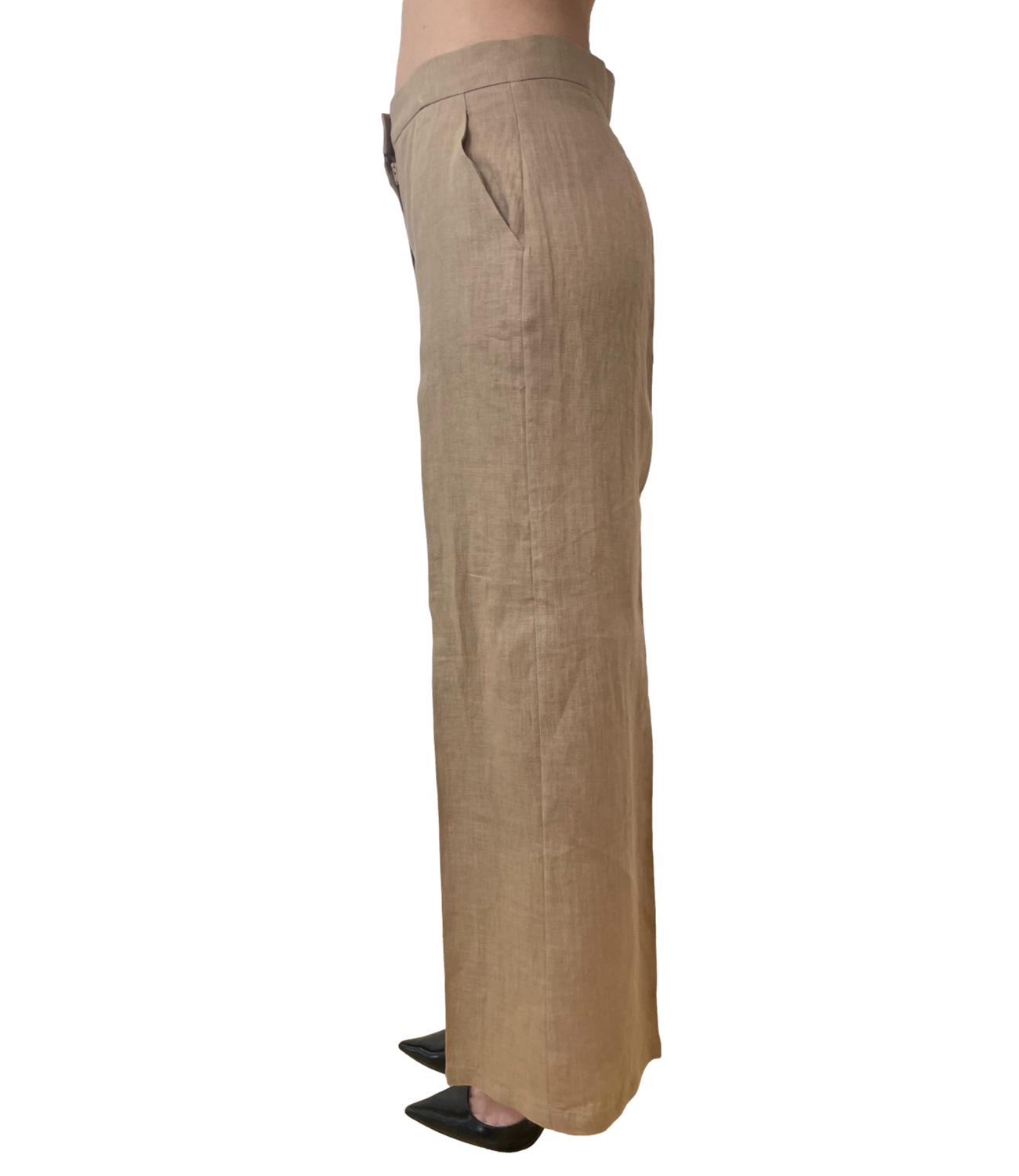 Emme Marella pantalone Emmclava ecru donna
