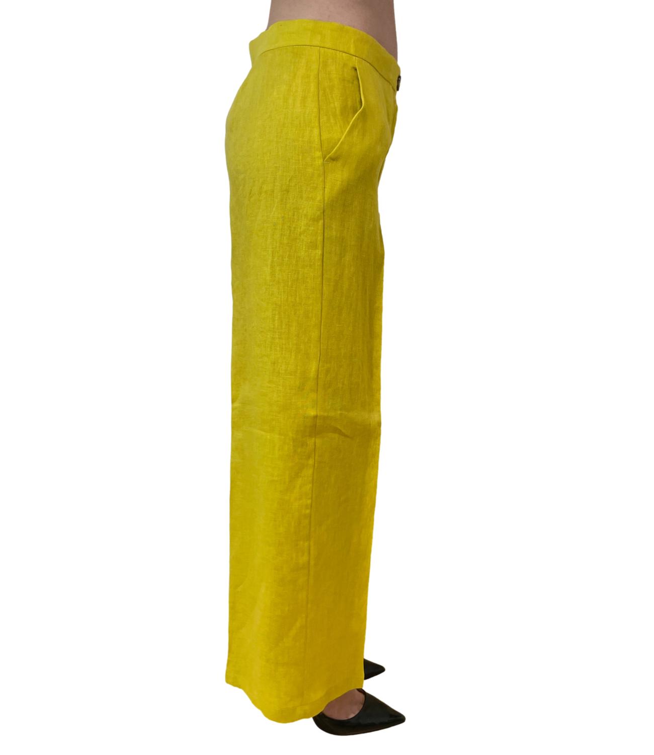 Emme Marella pantalone Emmclava senape donna