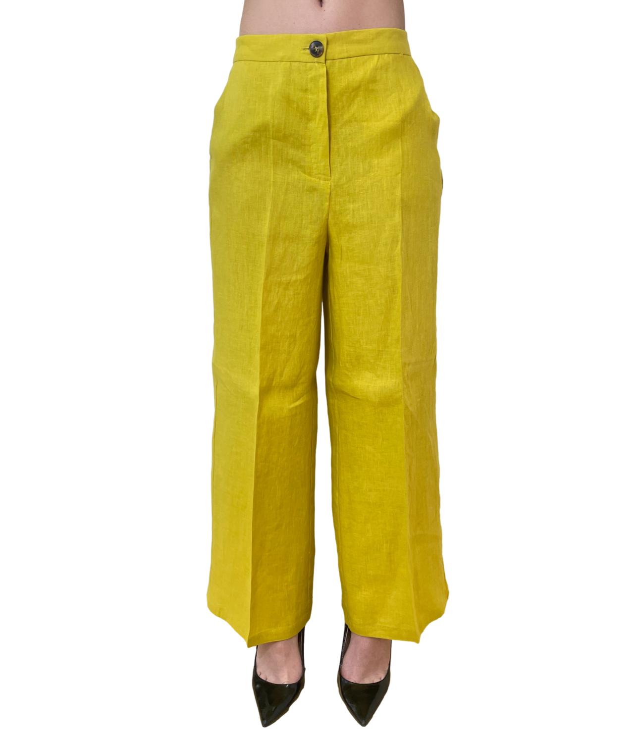 Emme Marella pantalone Emmclava senape donna