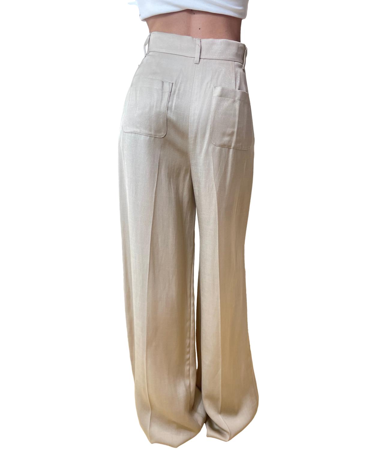 Emme Marella Pantalone Emmadito Beige Donna