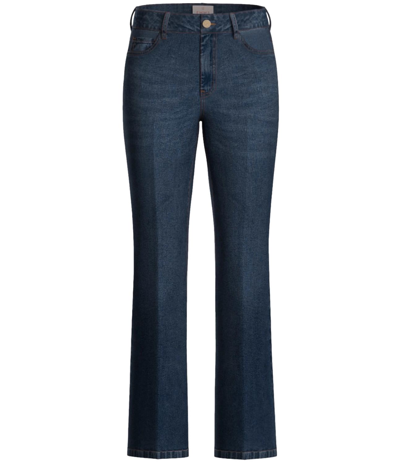 Emme Marella Jeans Emmslimflare Blu Scuro Donna