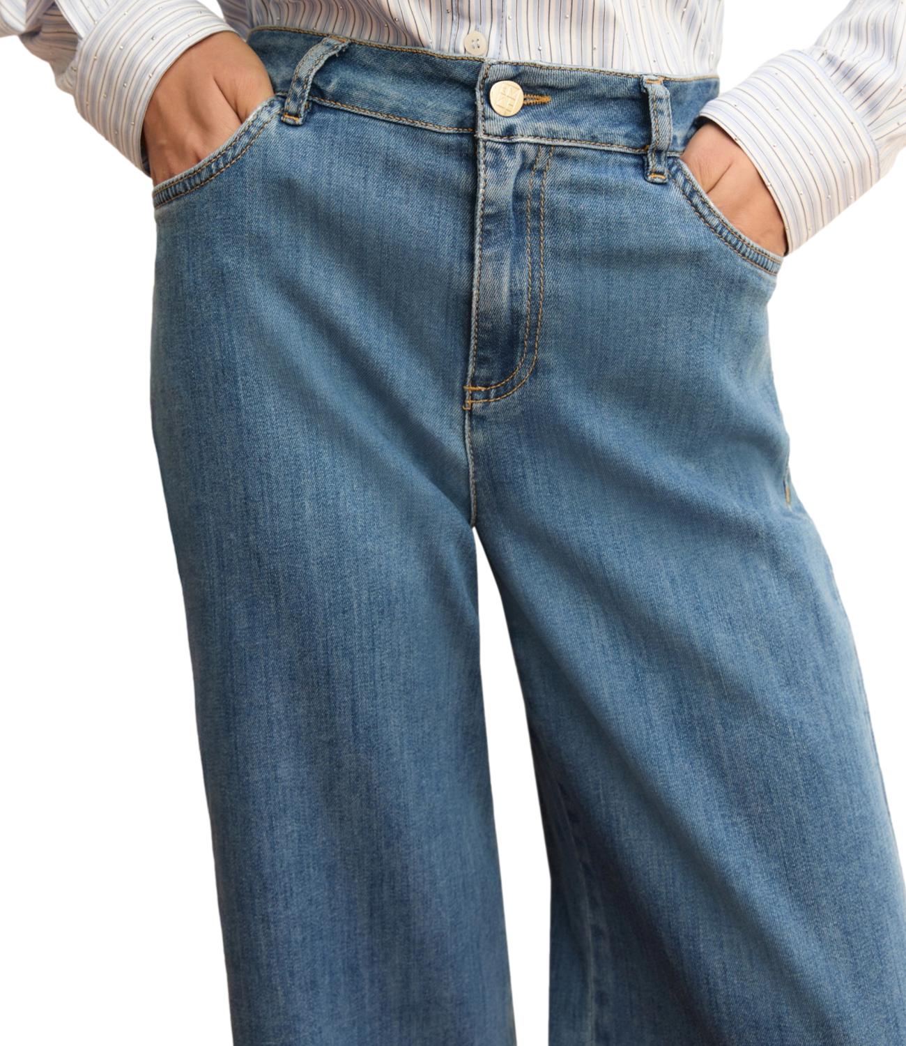 Emme Marella Jeans Emmdisco Blu Jeans Donna