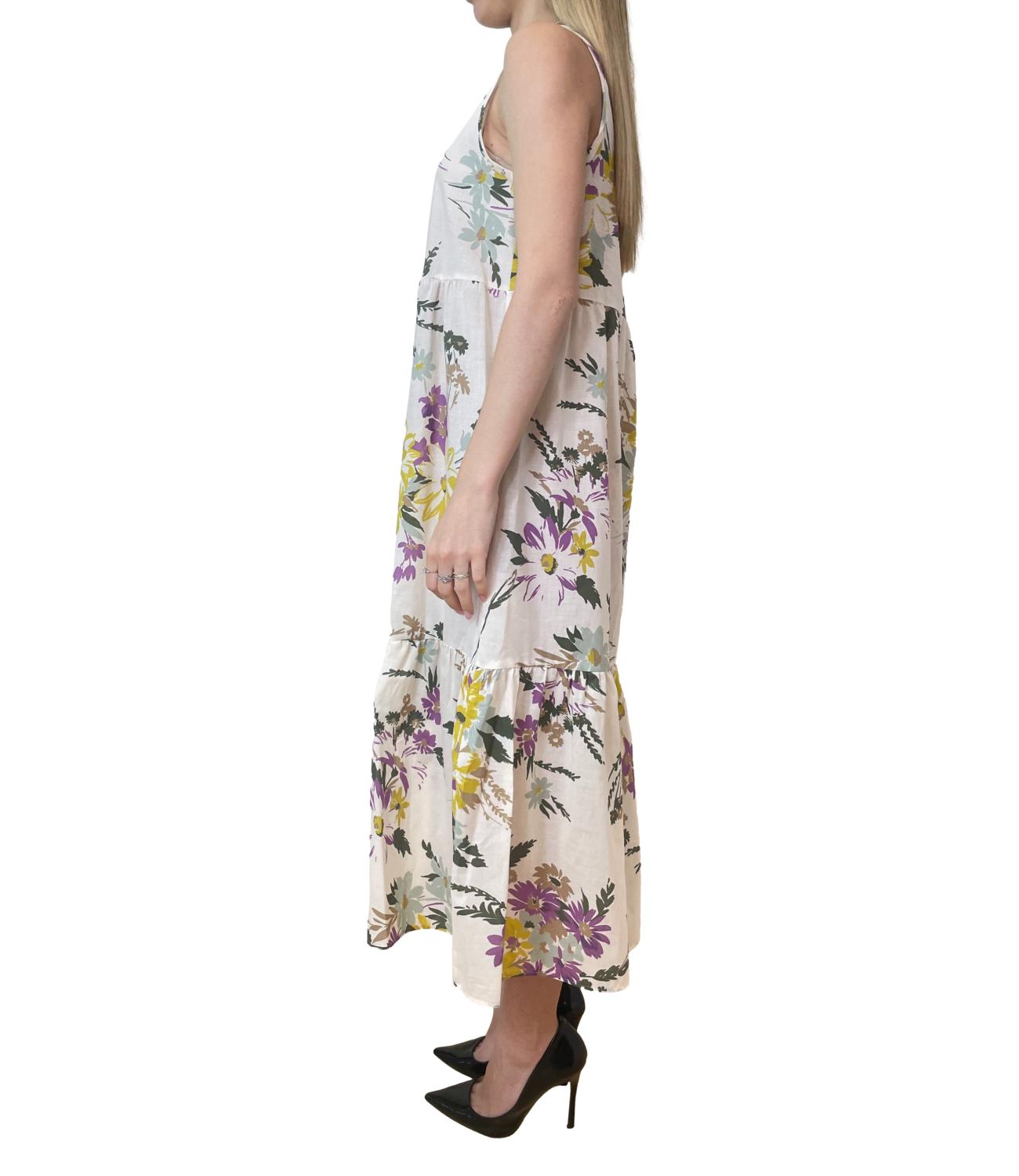 Emme Marella abito Emmtabarin bianco lana donna
