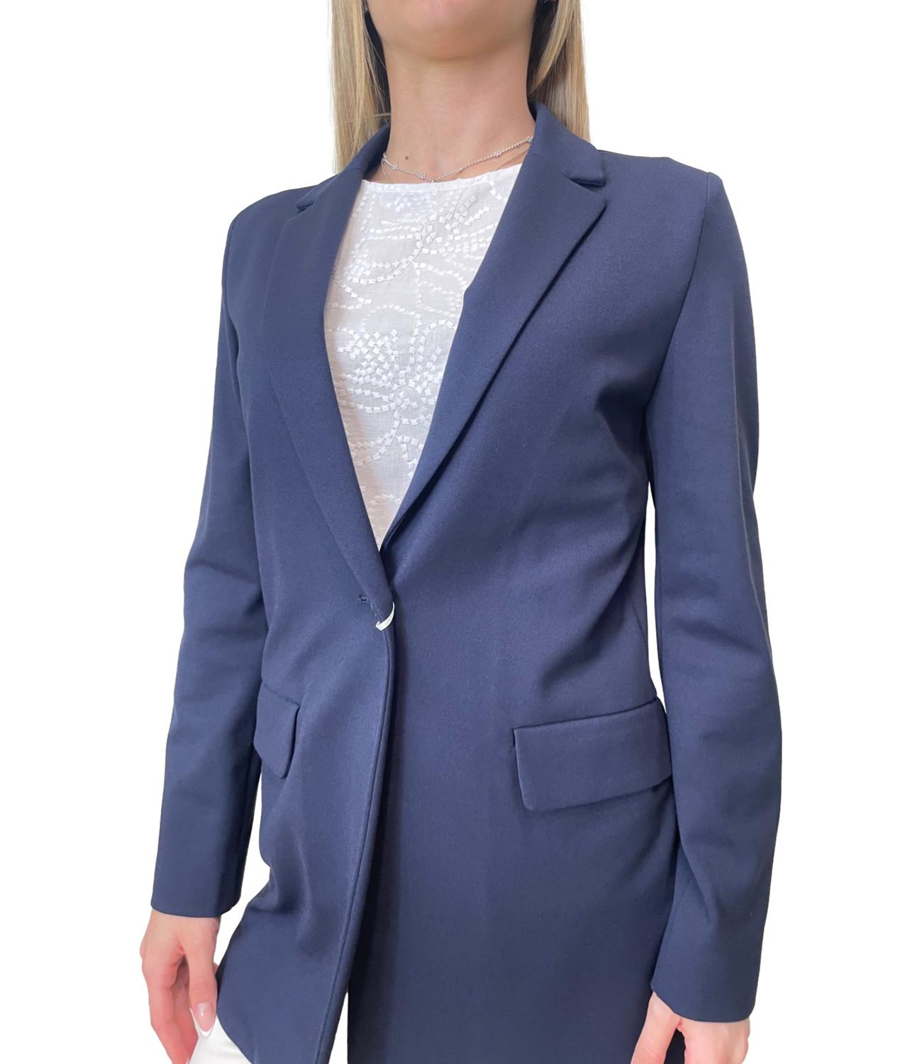 Emme Marella Giacca Emmbuono Blu Donna