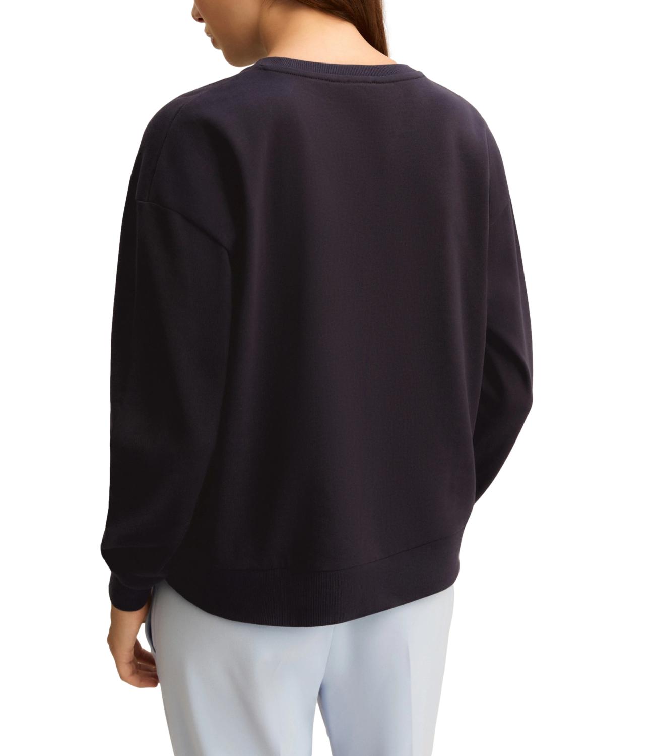 Emme Marella Felpa Emmarmony Blu Donna