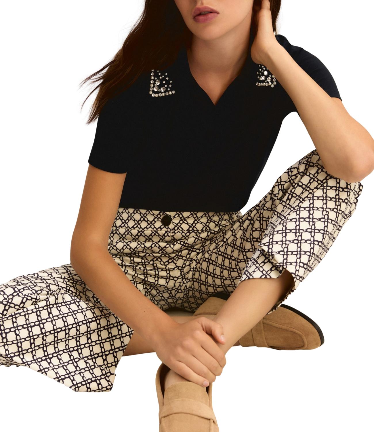 Emme Marella Polo Emmonirica Blu Donna