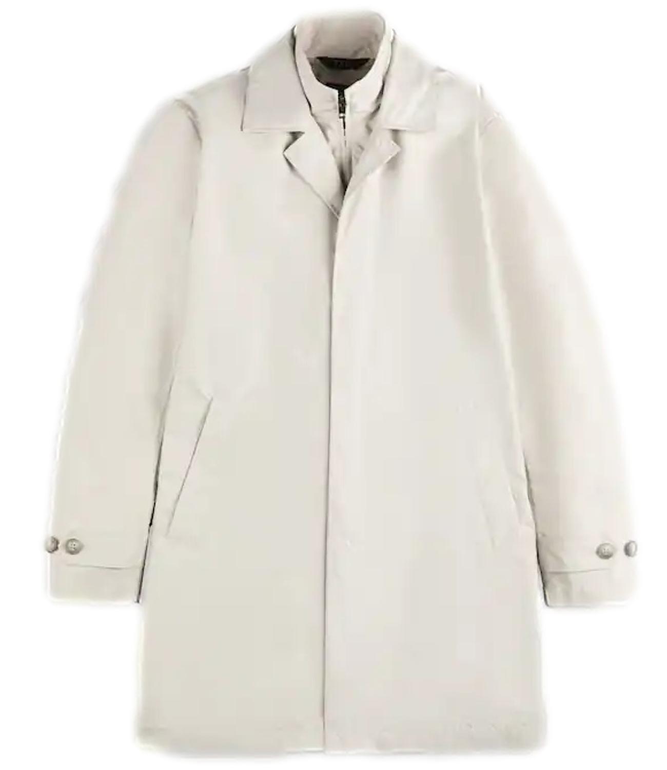 Fay cappotto Morning Coat in Popeline Tecnico beige