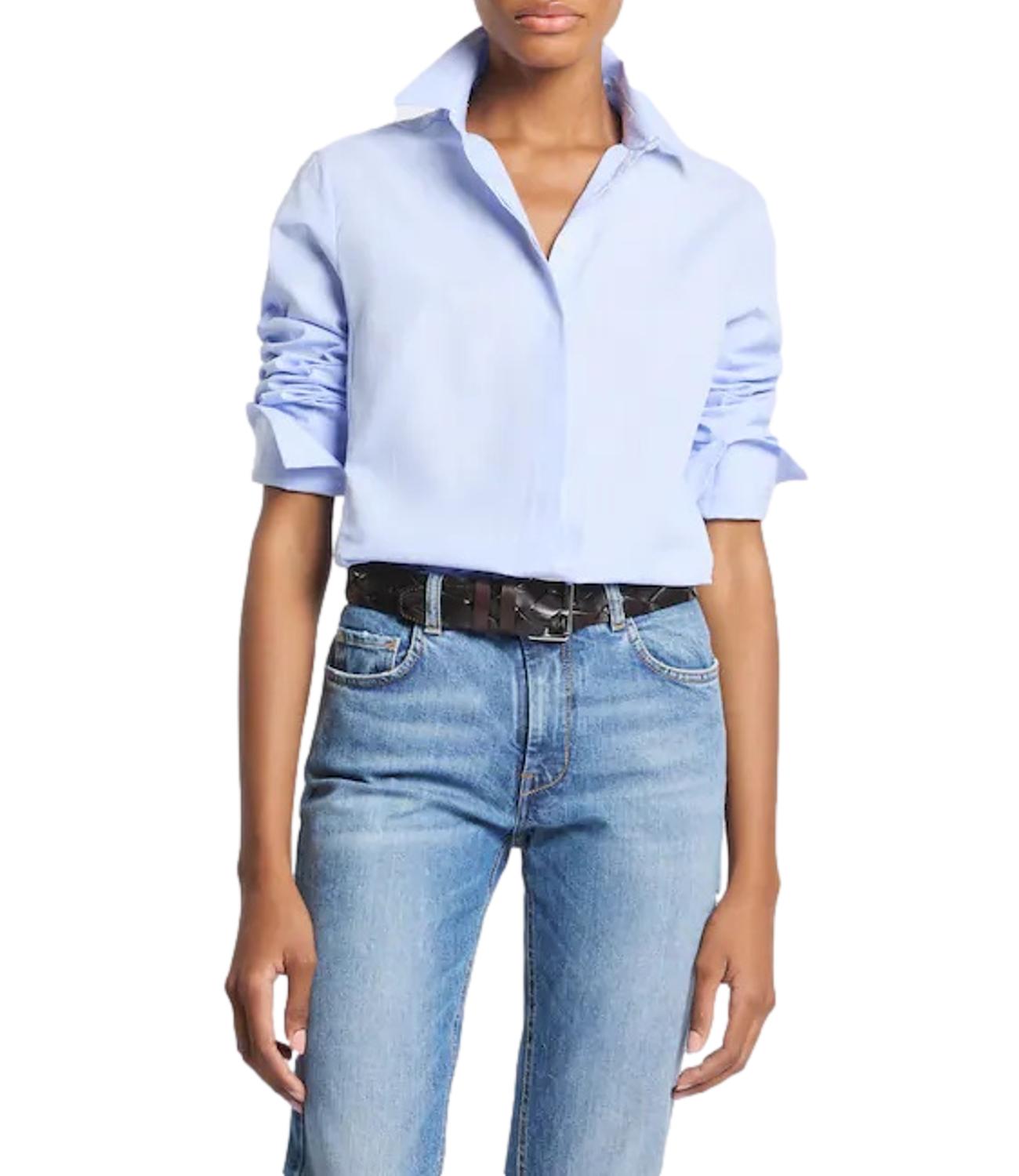 Fay Camicia in Cotone cielo donna