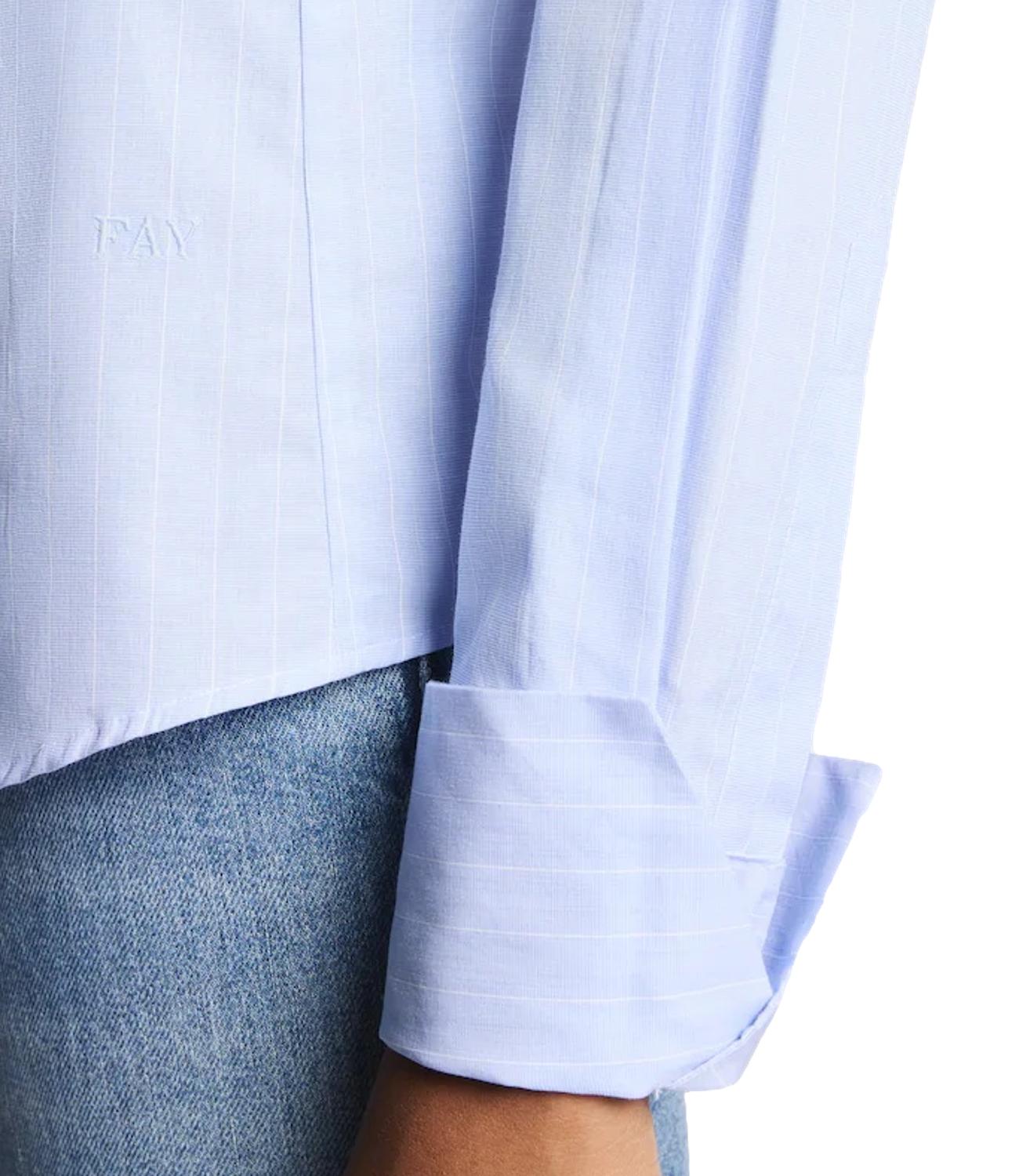 Fay Camicia in Cotone cielo donna
