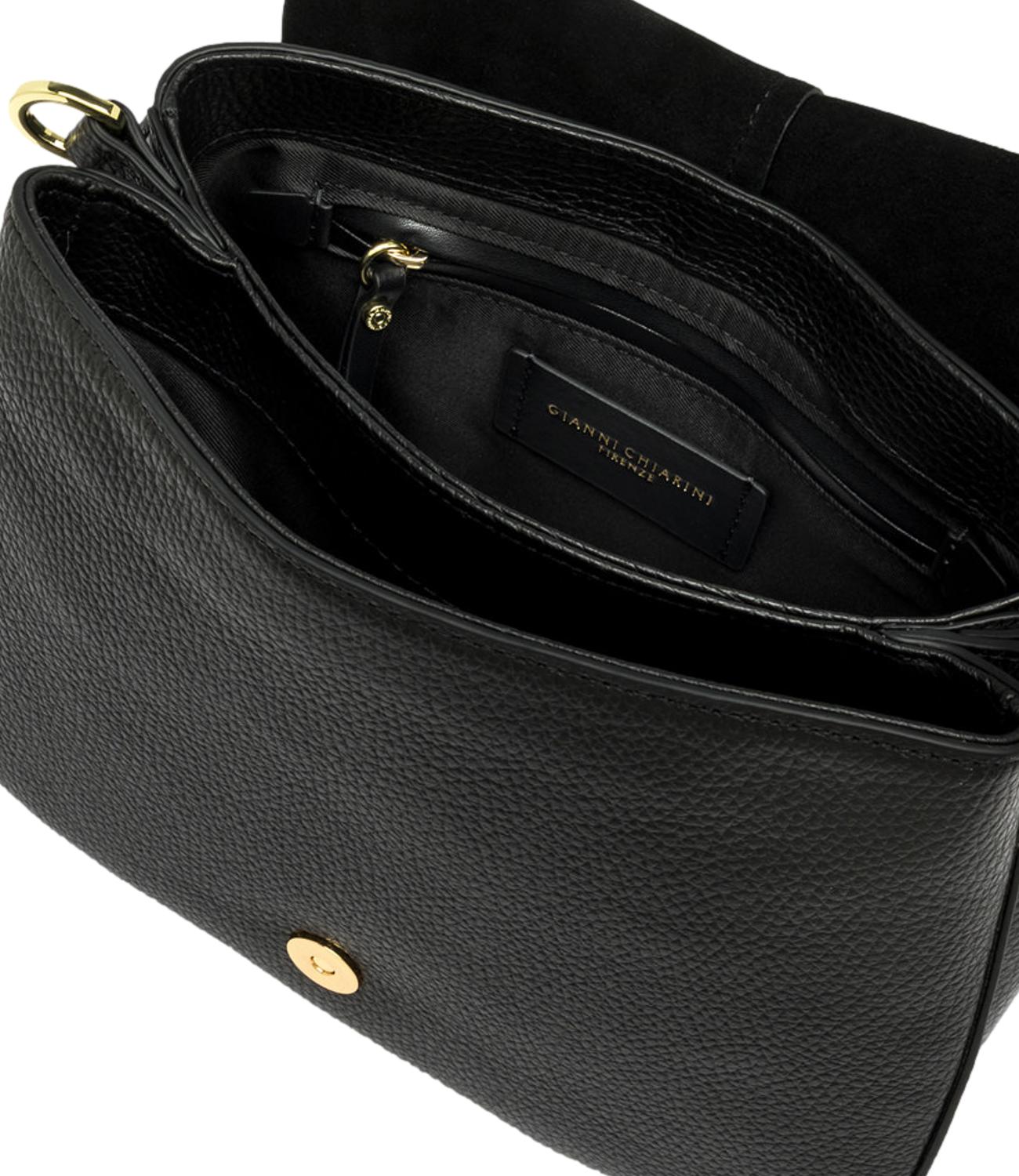 Gianni Chiarini Borsa Helena Round Nero Donna