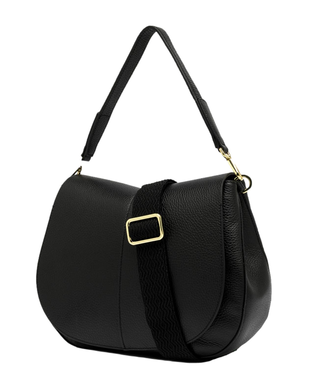 Gianni Chiarini Borsa Helena Round Nero Donna