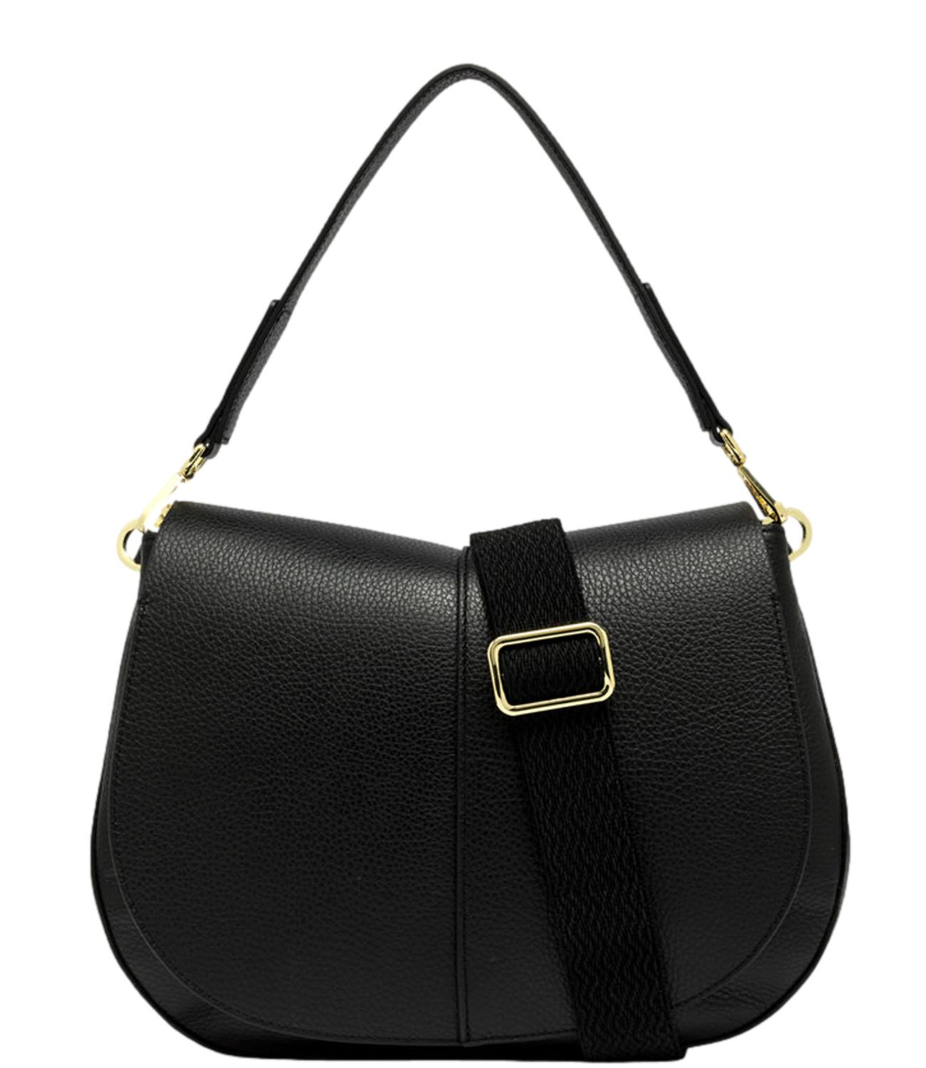 Gianni Chiarini Borsa Helena Round Nero Donna