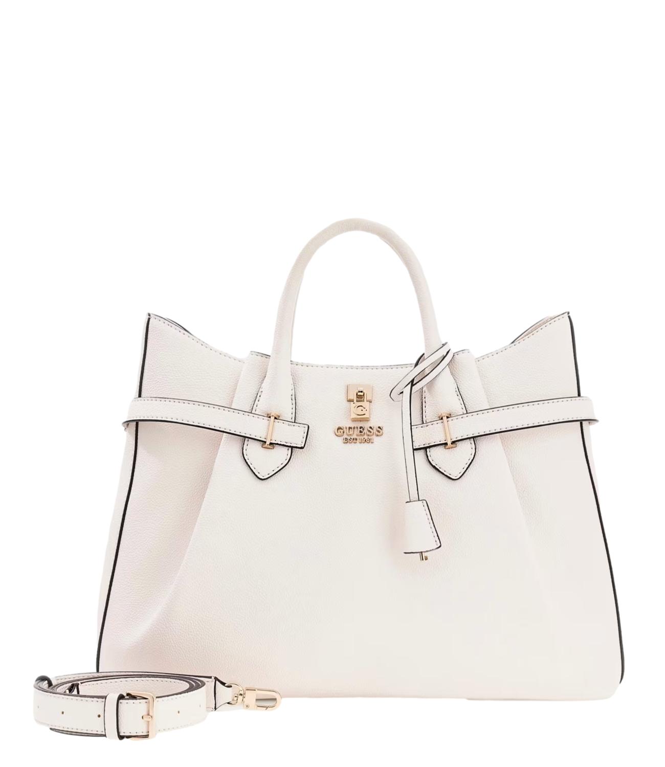 GUESS borsa Yesba Girlfriend Satchel bianca donna