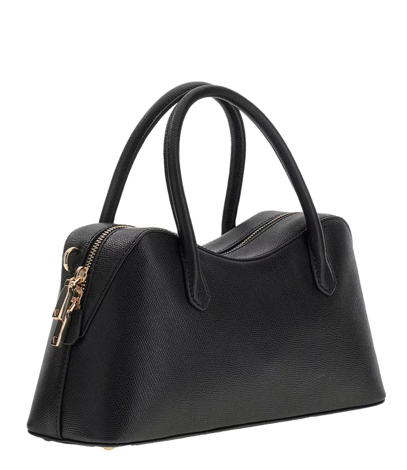 GUESS borsa Davina Satchel nera donna