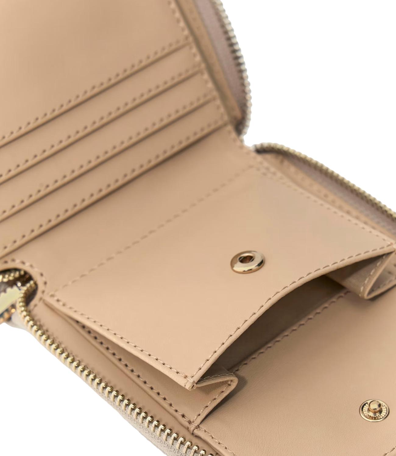 Guess Portafoglio Mini Laurel Beige Donna