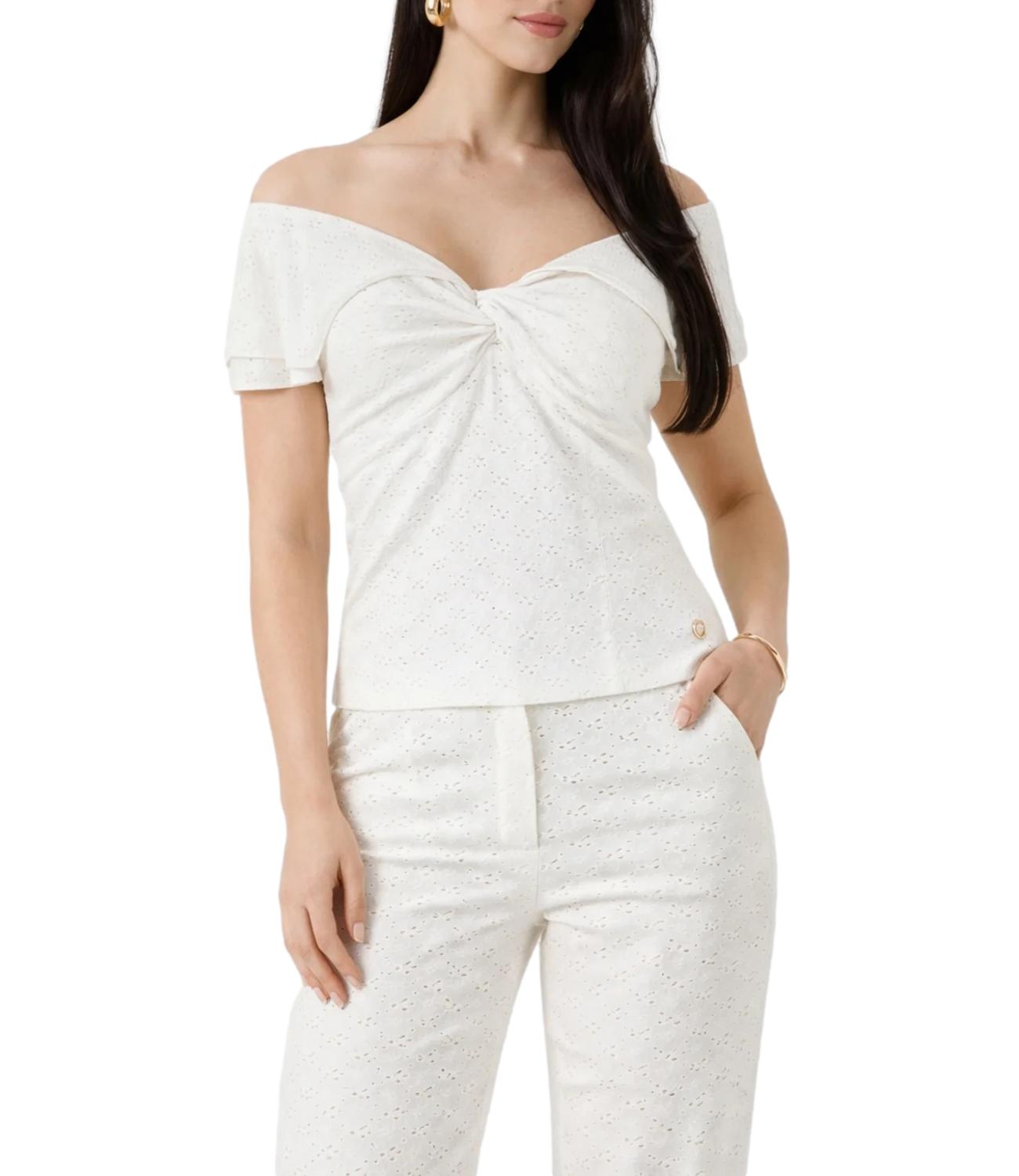 Guess Top Bianco Donna