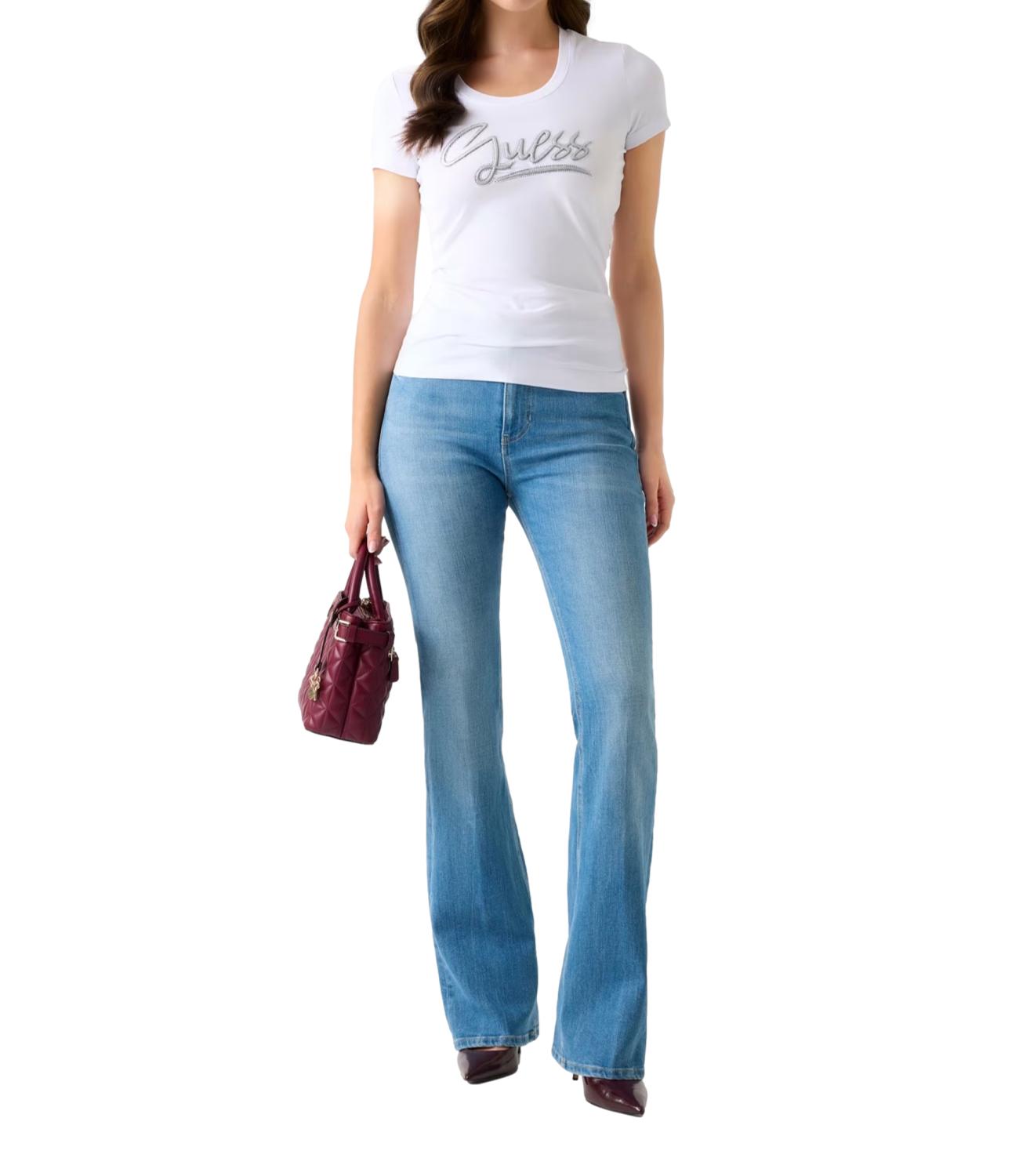 GUESS t-shirt bianca donna