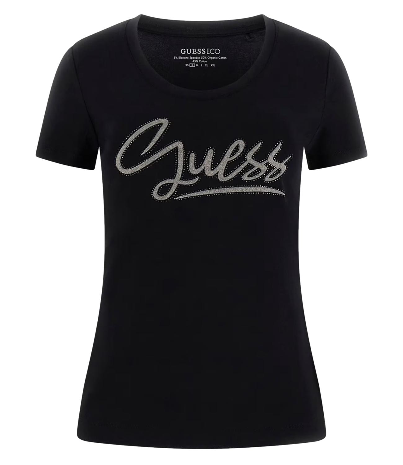 GUESS t-shirt nera donna