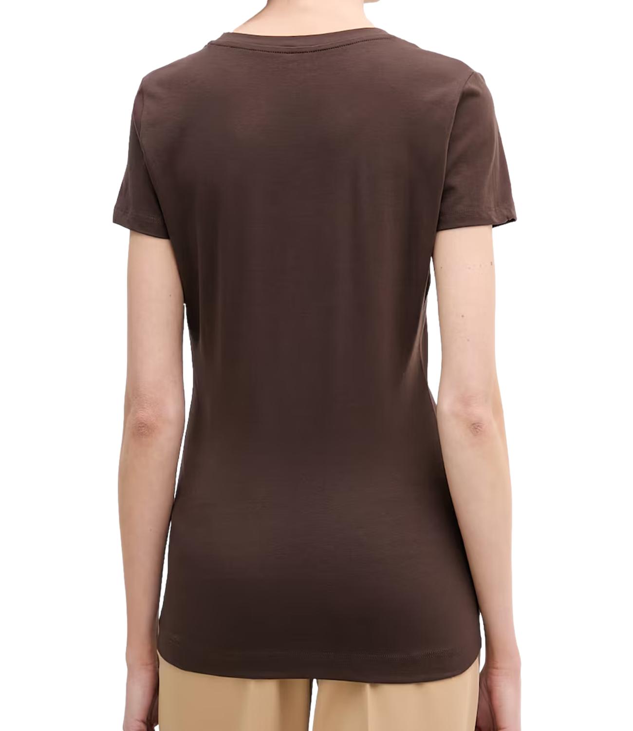 Guess T-shirt Dark Coffee Donna