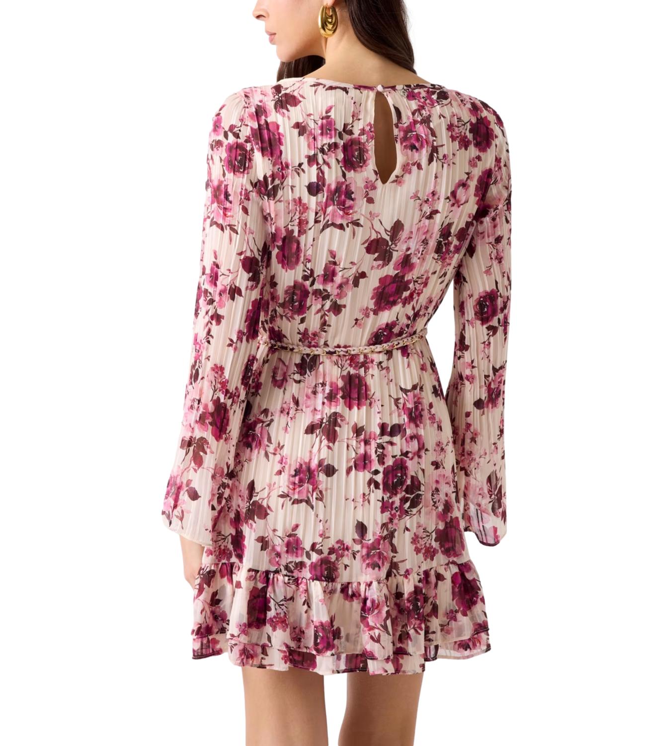 Guess Abito Blossom Rosa Donna