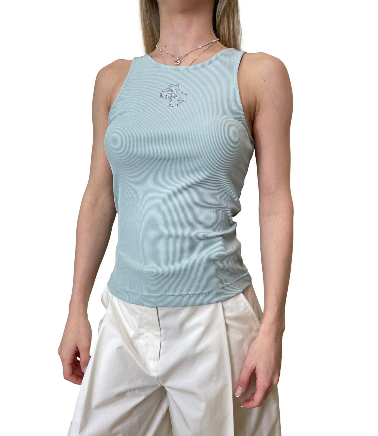 Guess Maglia Top Matcha Dust Donna