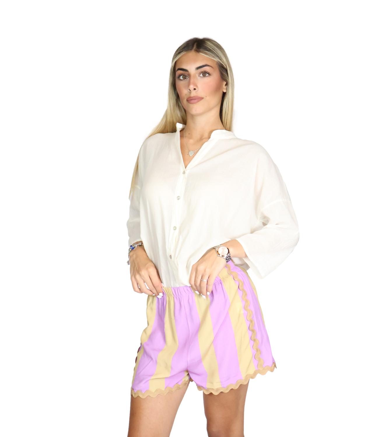 Have One Camicia Voile Burro Donna