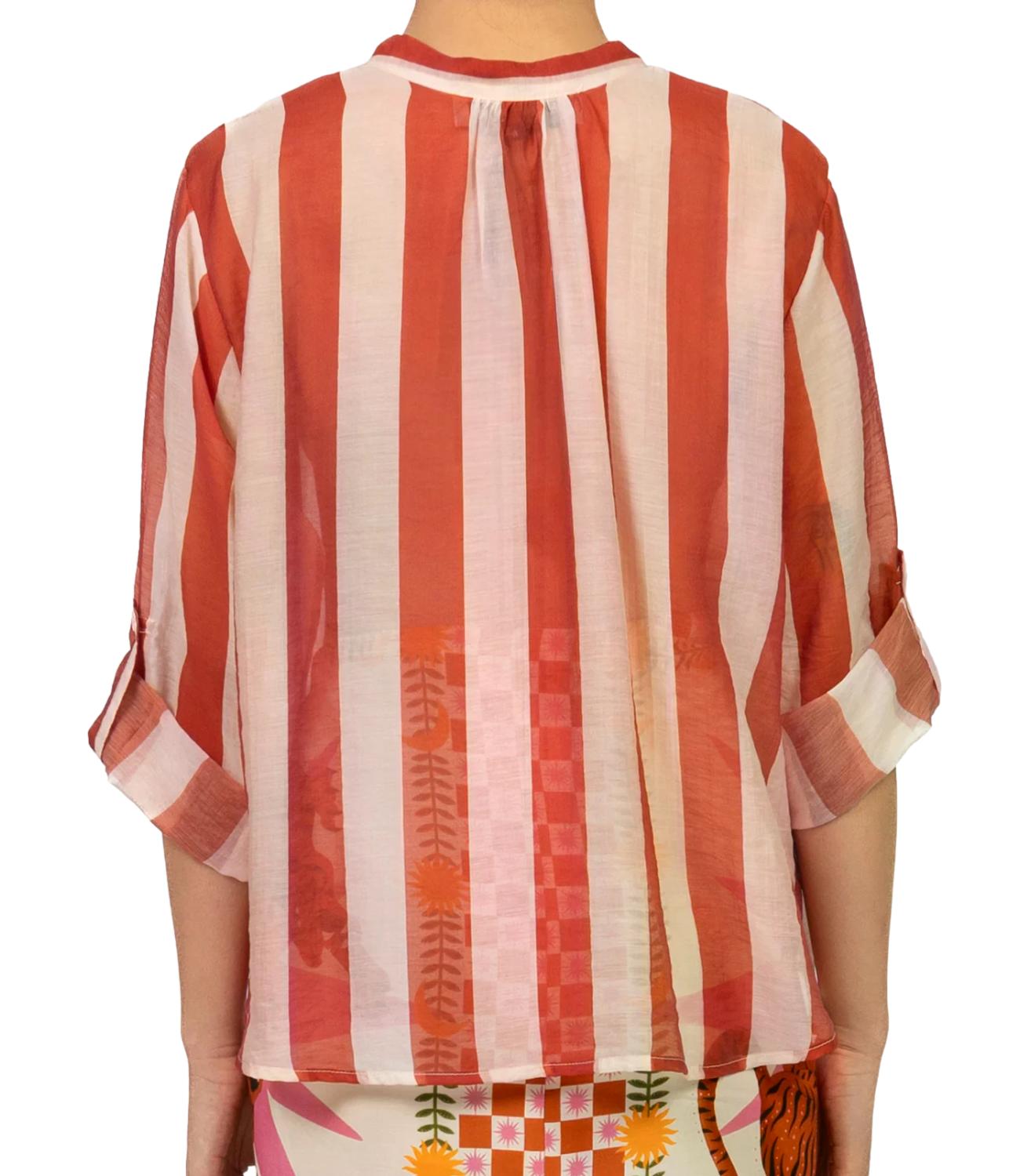 Have One Camicia Burro/Arancio Donna