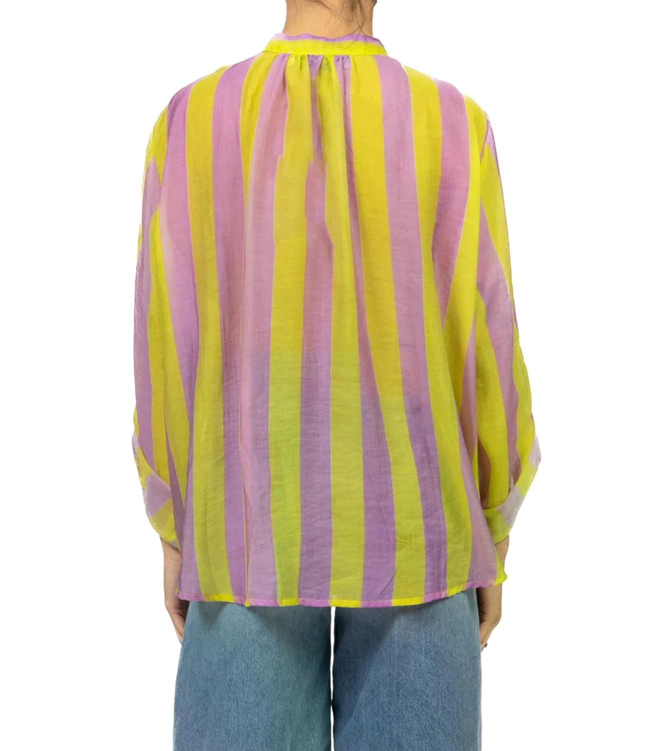 Have One Camicia Riga Lime Donna