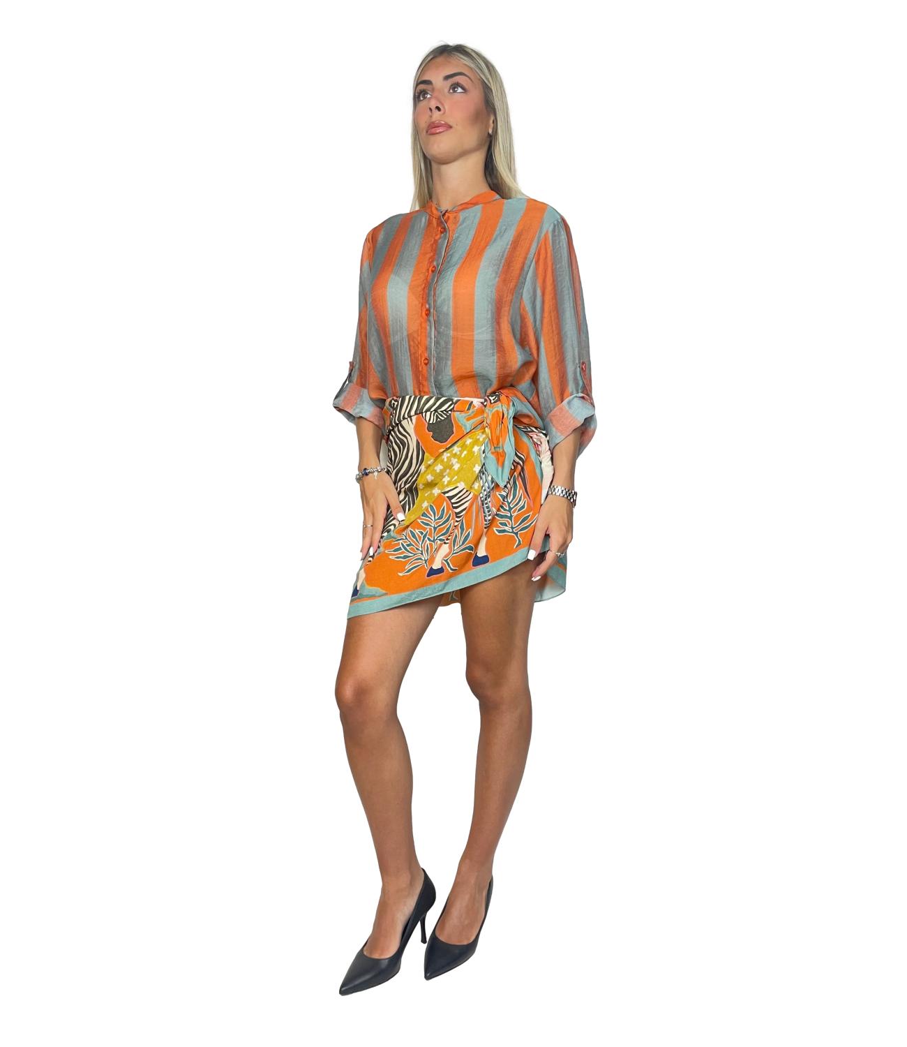 Have One Camicia Carta da zucchero/Cuoio Donna