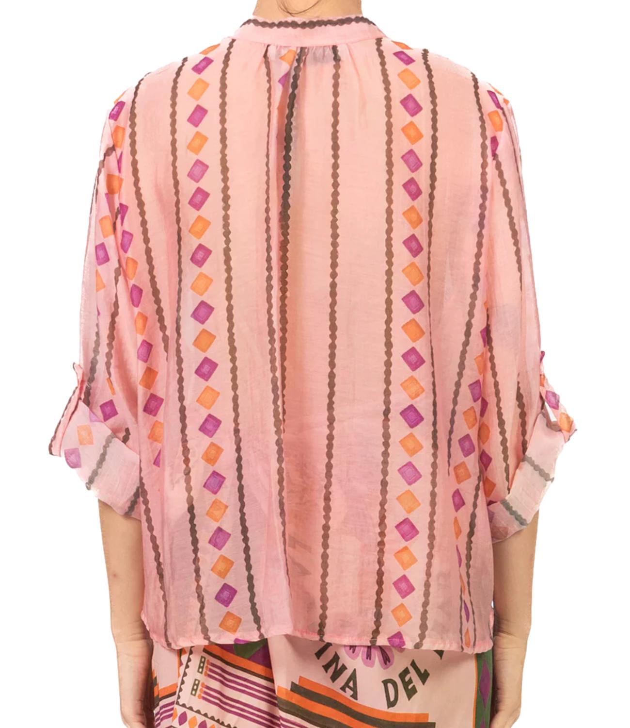 Have One Camicia Fantasia Rombi Donna