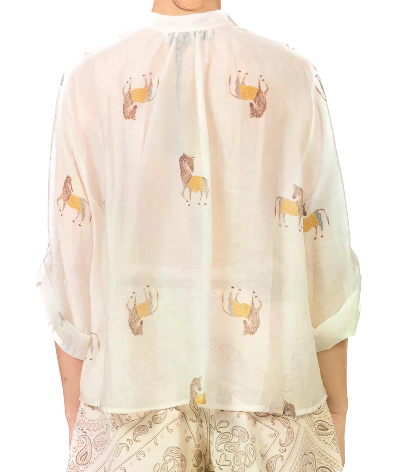 Have One Camicia Fanatsia Zebre Donna