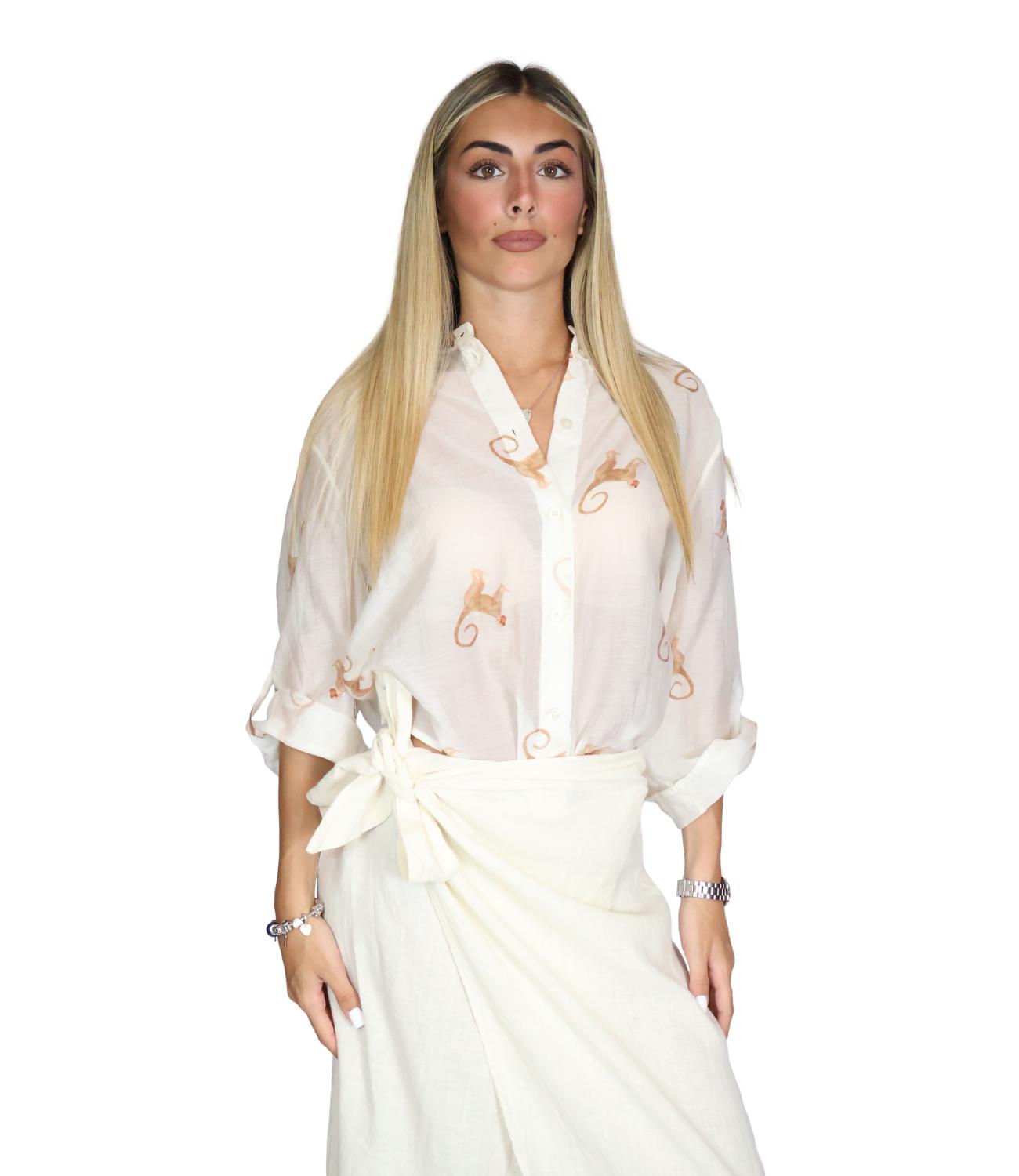 Have One Camicia Scimmiette Donna