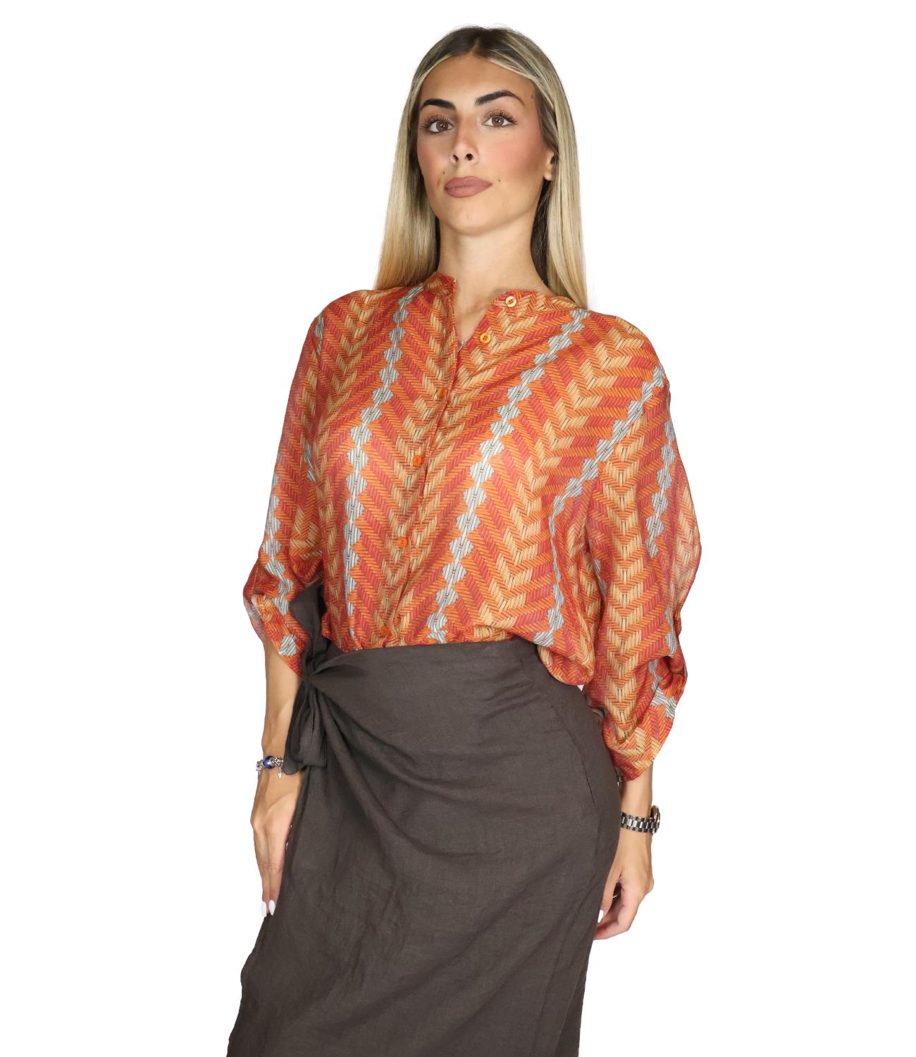 Have One Camicia Tabacco Donna