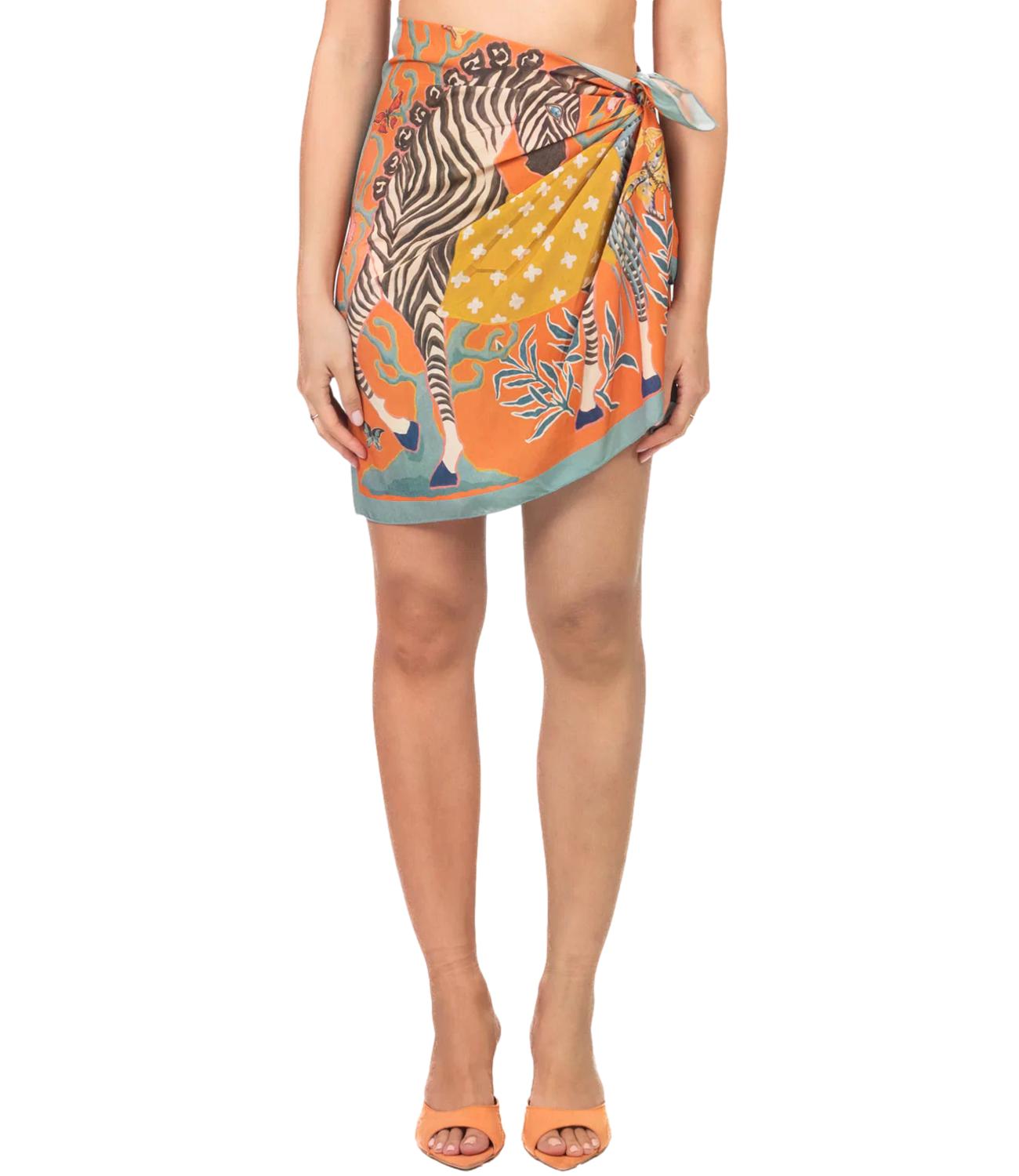 Have One Gonna Fantasia Zebra Arancio Donna