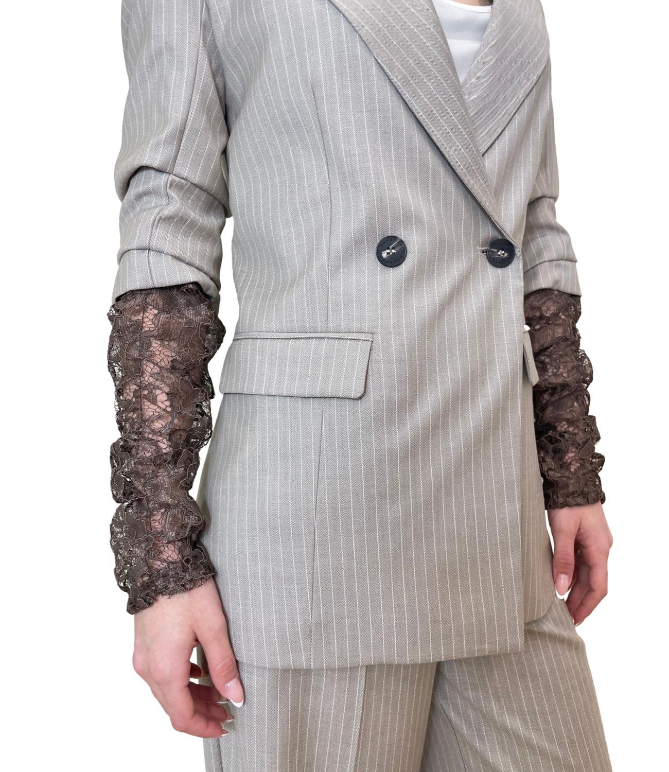 Have One Giacca Pizzo Moro Donna
